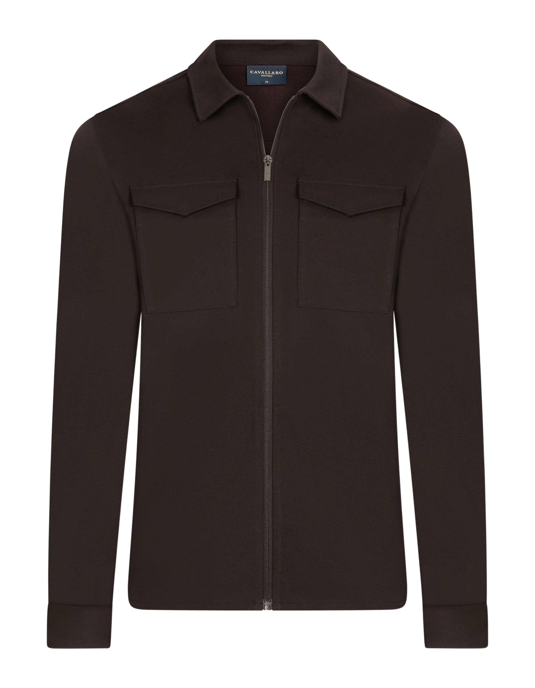 Cavallaro Zeradino Overshirts Donkerbruin 123265013