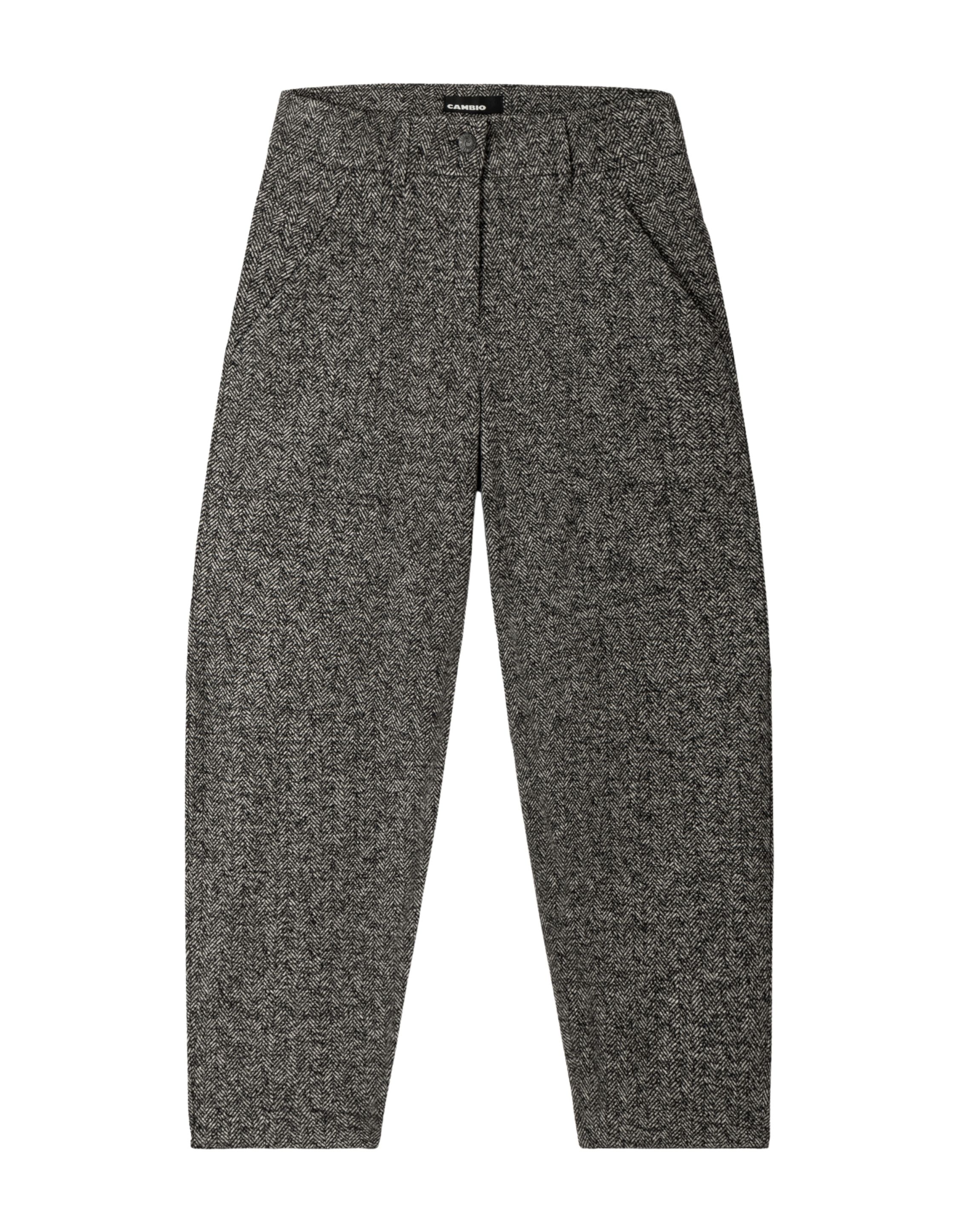 Cambio Orly Plain Pantalons Grijs 64015 0264 01