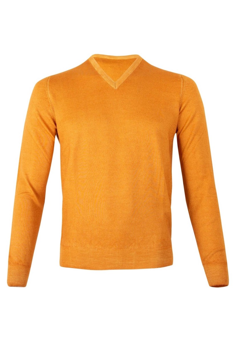 Gran Sasso pullovers geel Heren maat 54