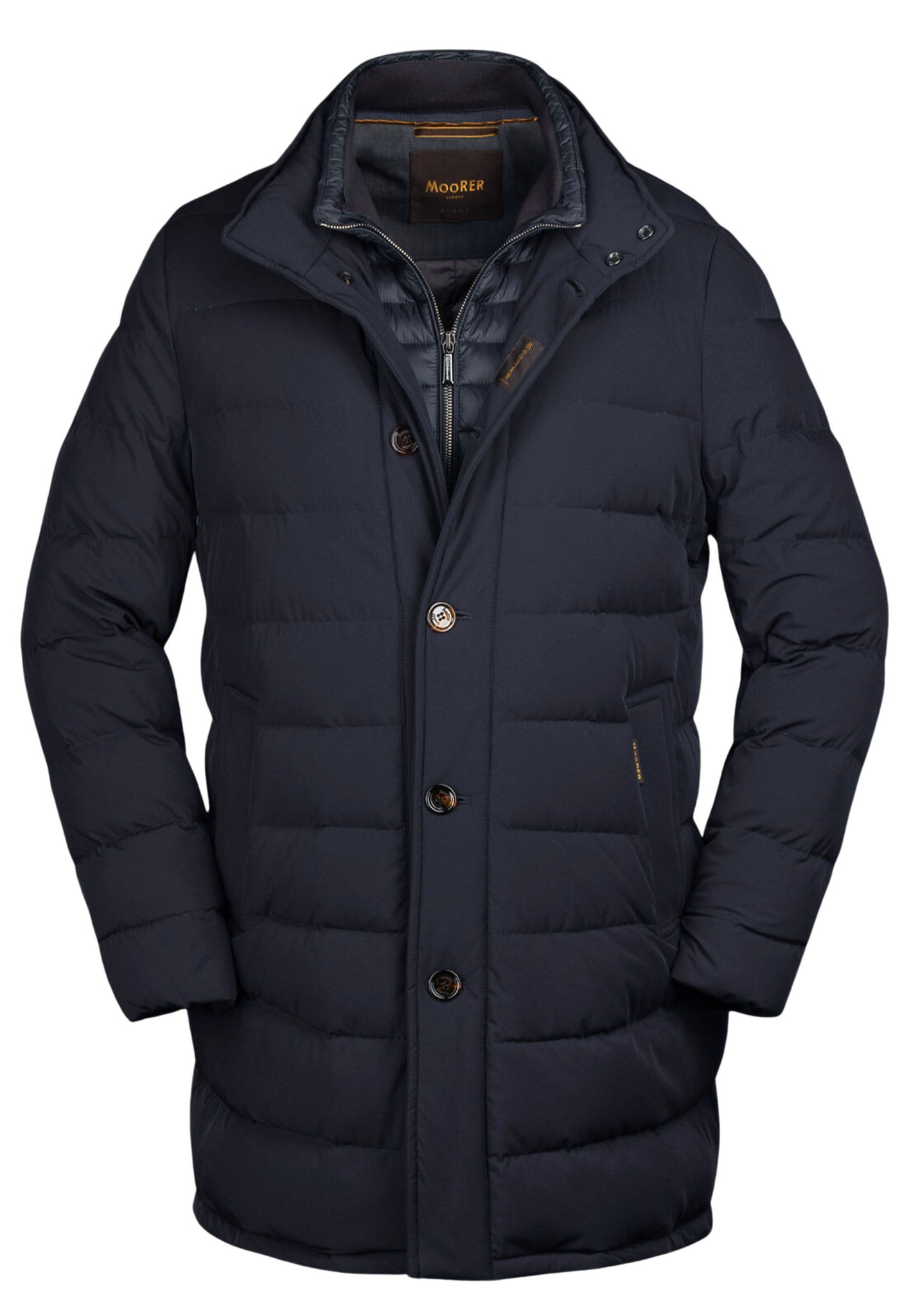 Moorer gewatteerde jassen blauw Heren maat 56