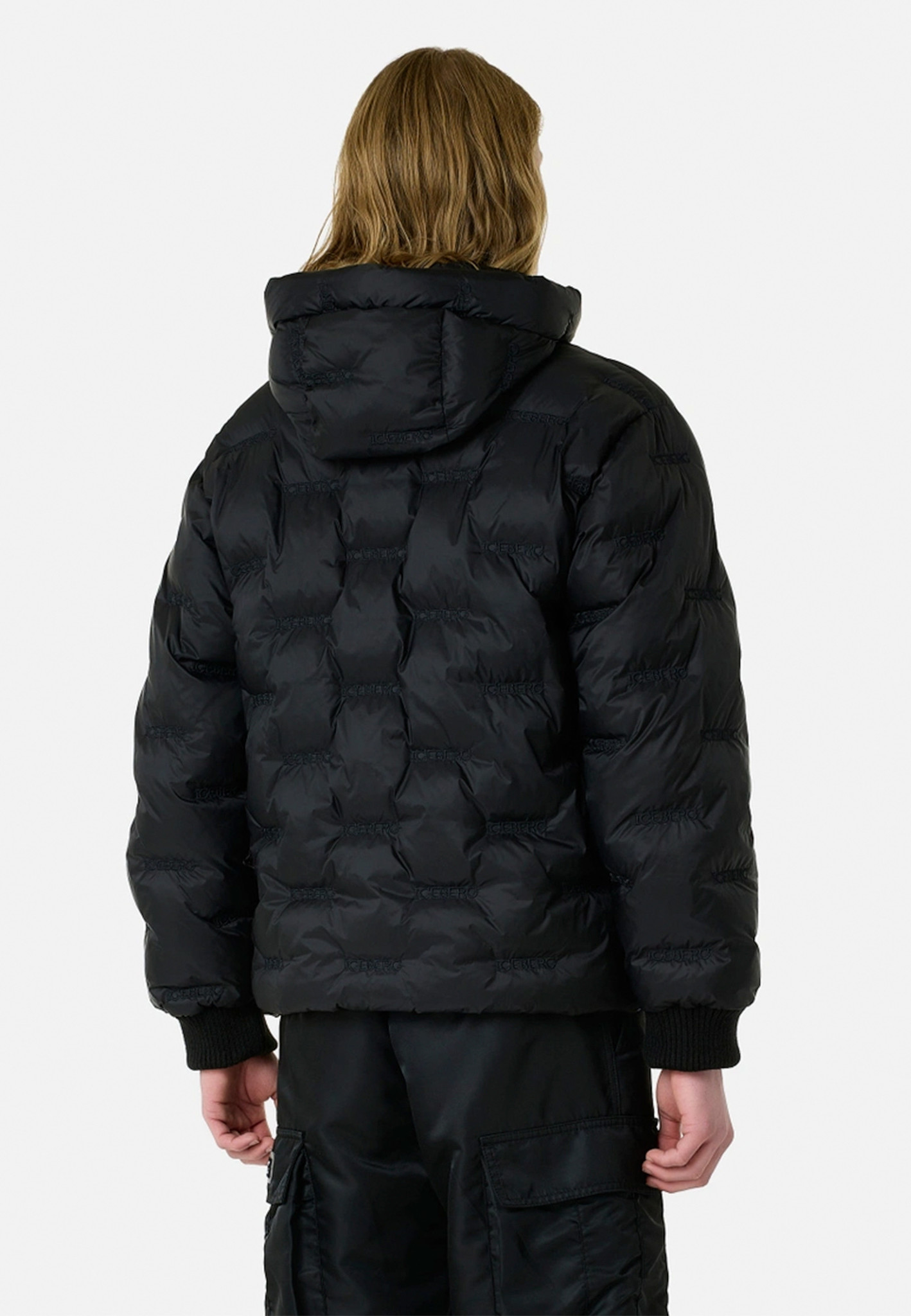 Iceberg Jas Zwart Heren maat S