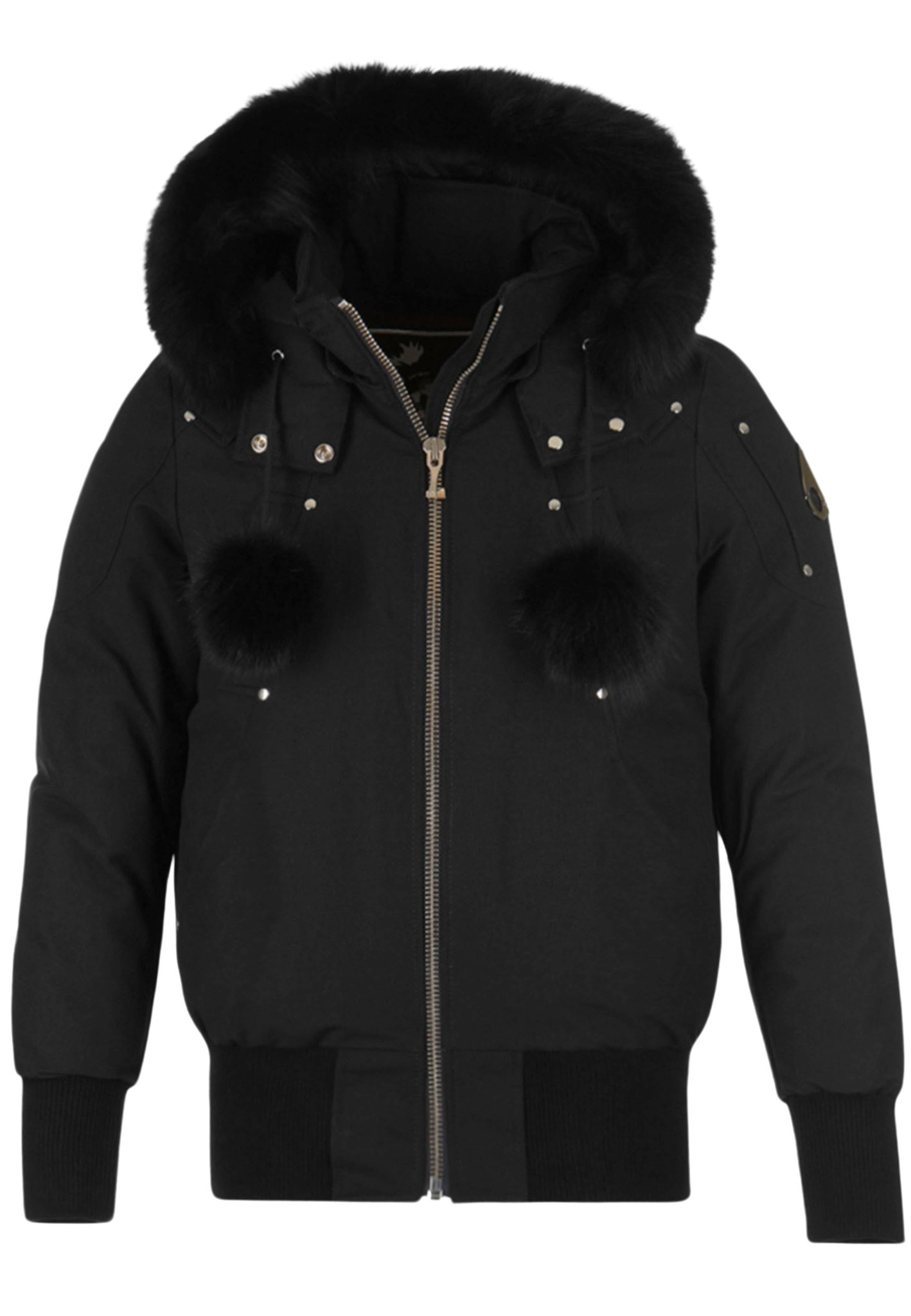 Moose Knuckles gewatteerde jassen zwart Dames maat XS