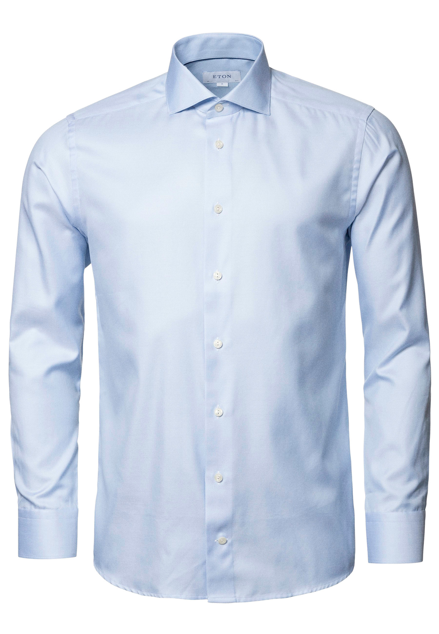 Eton lange mouw overhemden blauw Heren maat 45
