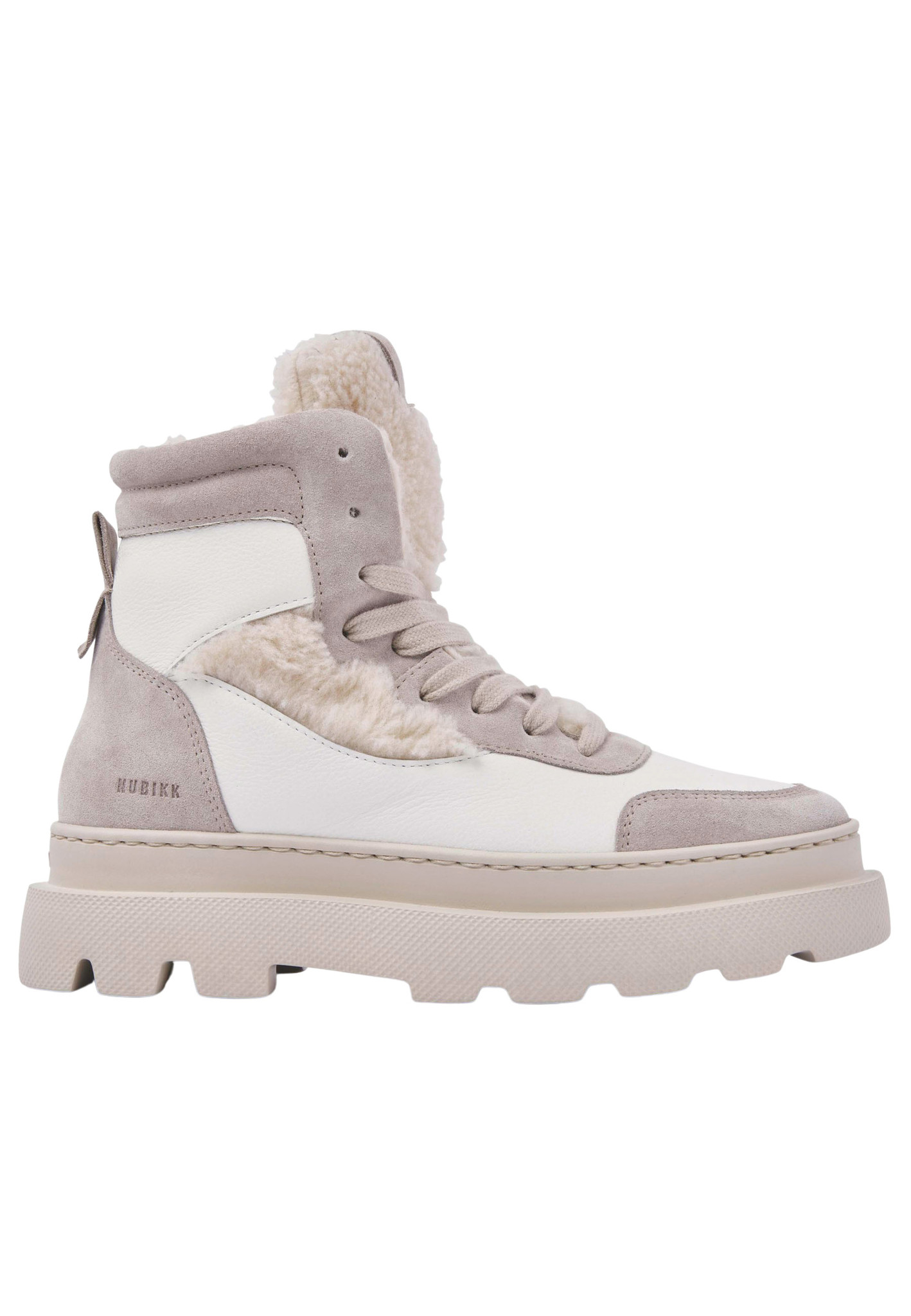 Nubikk Monro Macy Fur Sneakers Wit Dames maat 41