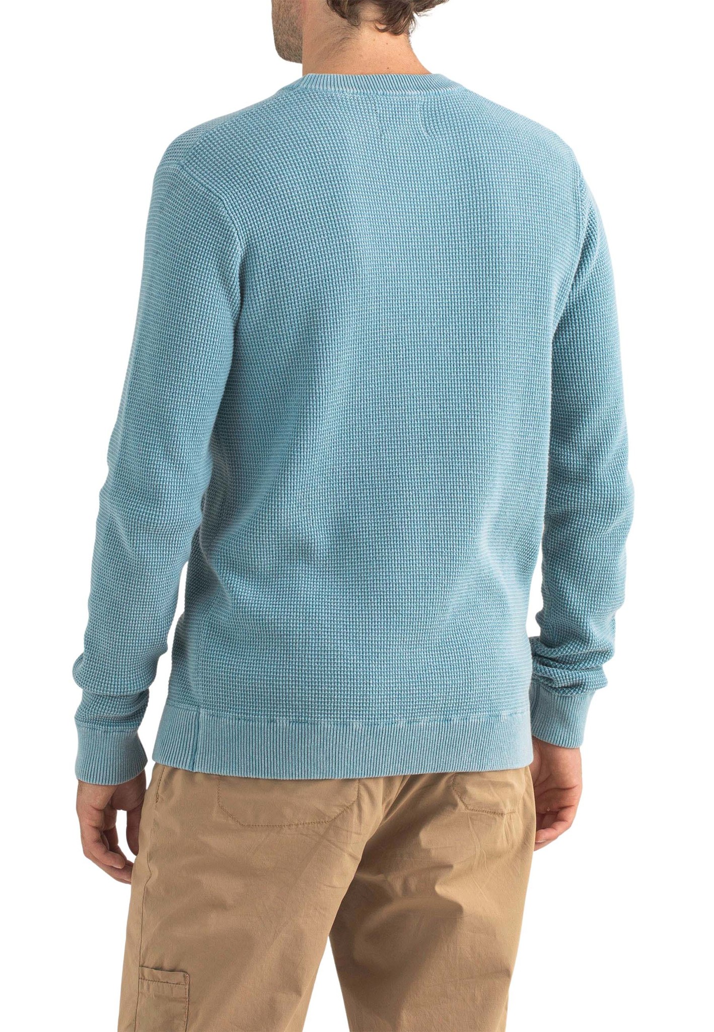 Butcher of Blue pullovers lichtblauw Heren maat L