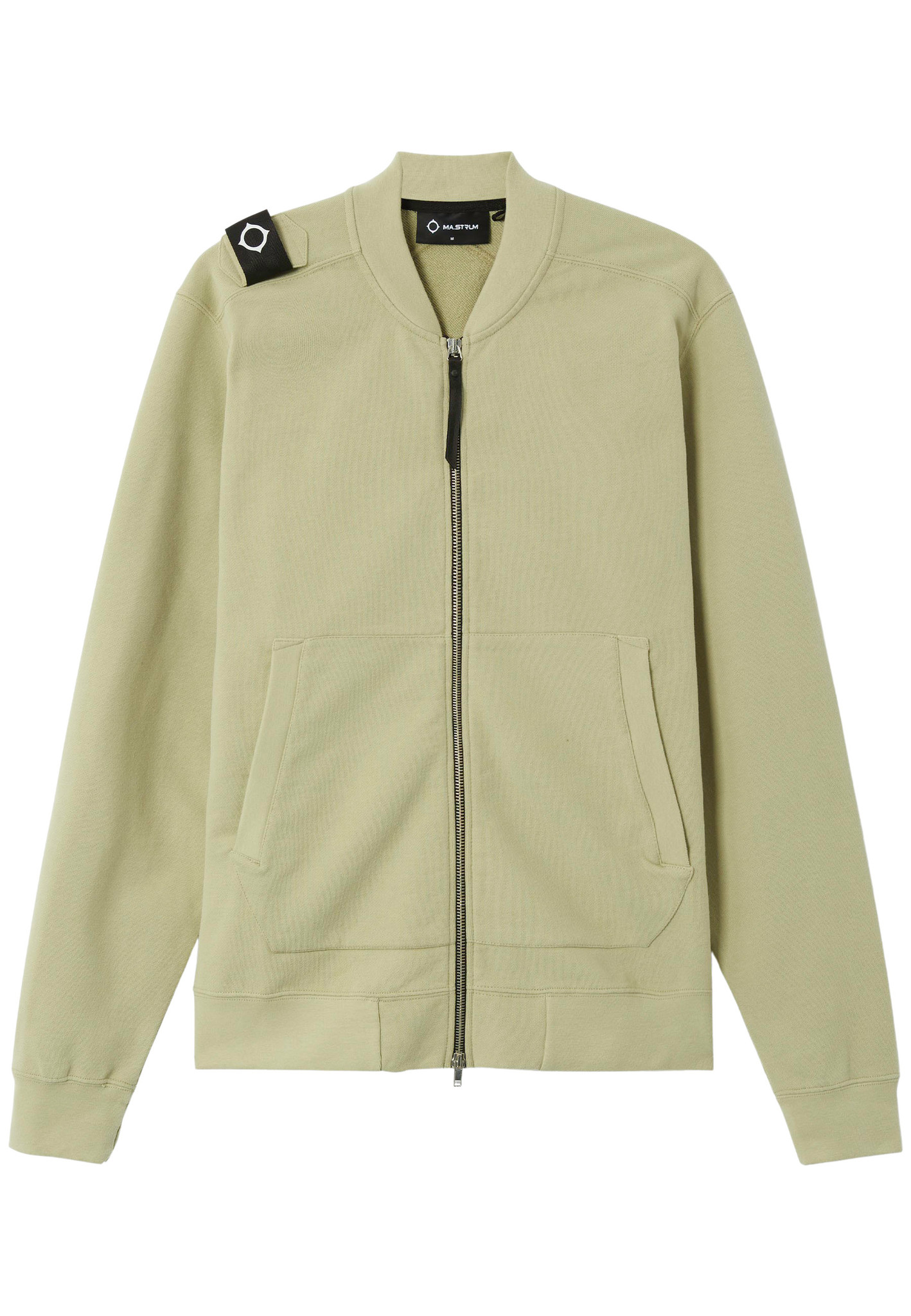 Mastrum Full zip bomber sweat vesten groen Heren maat L