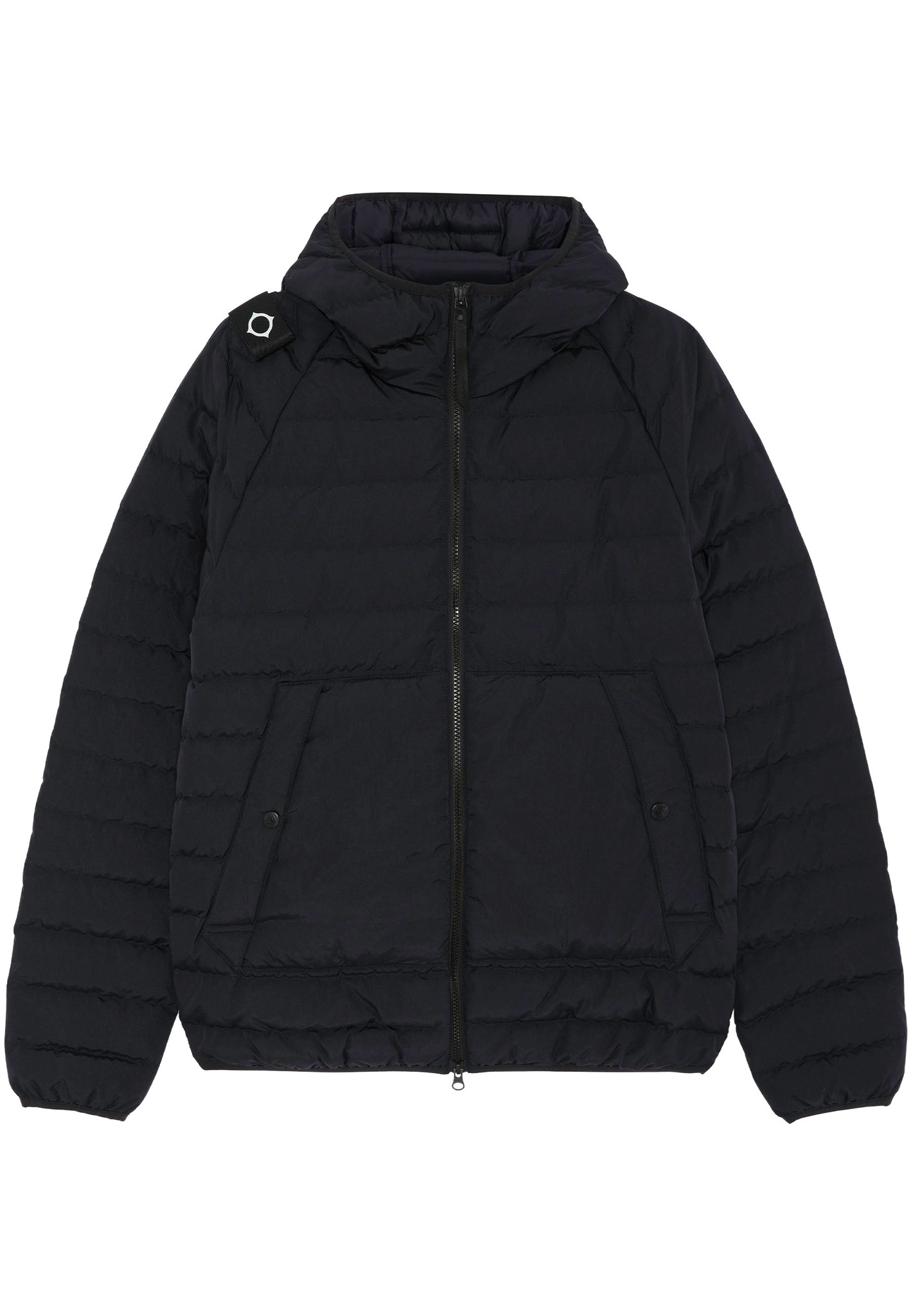 Mastrum Hooded down jacket jackets zwart Heren maat XXXL