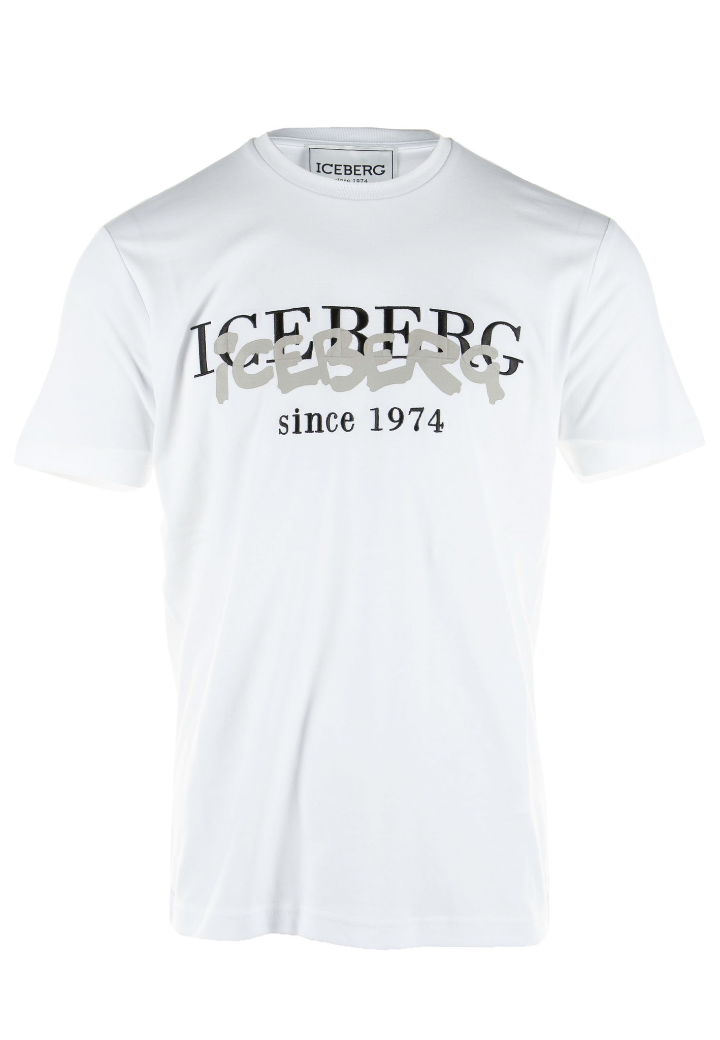 Iceberg T-Shirt Wit Heren maat XXL