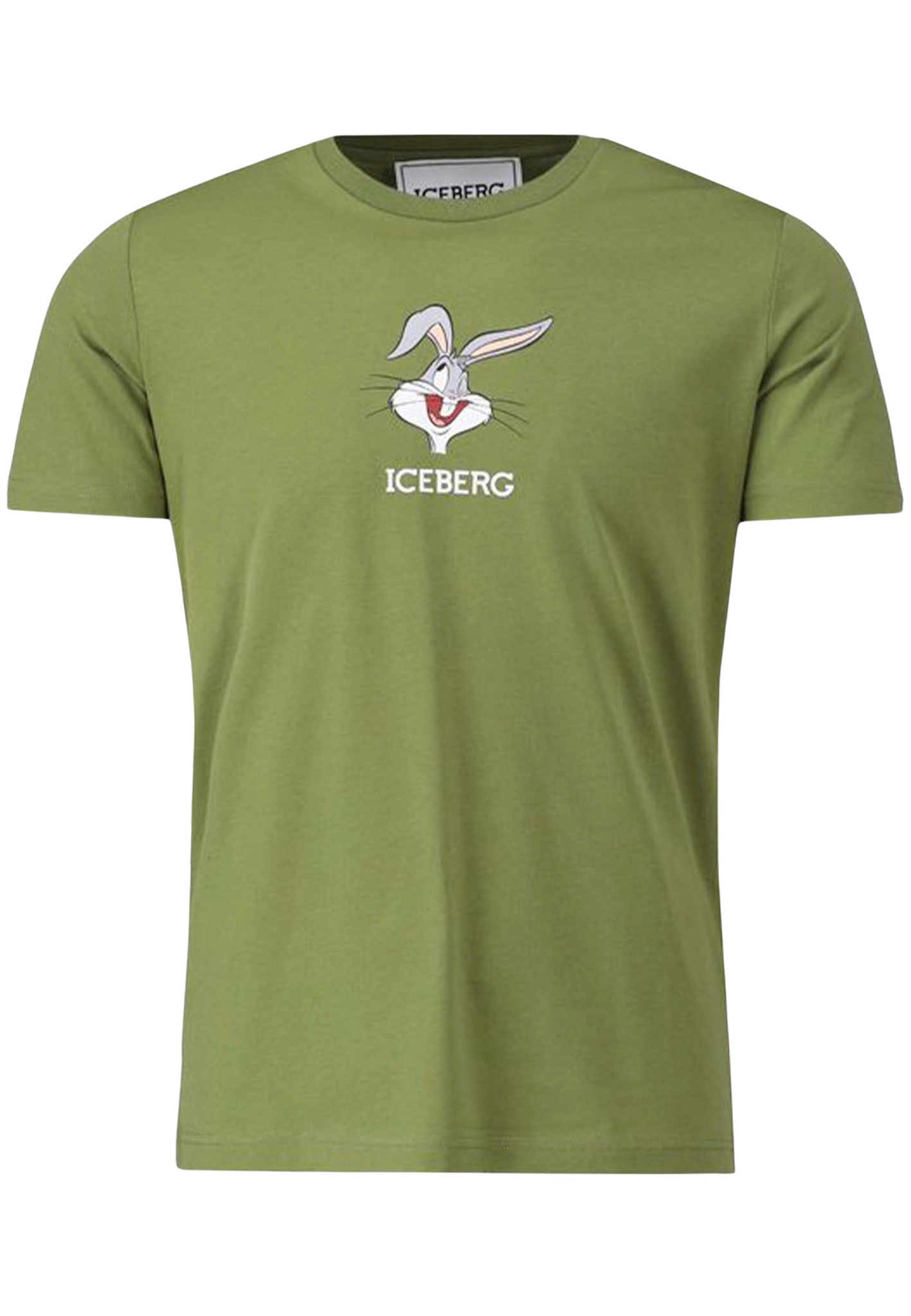 Iceberg Bugs Bunny T-shirt Groen Heren maat S