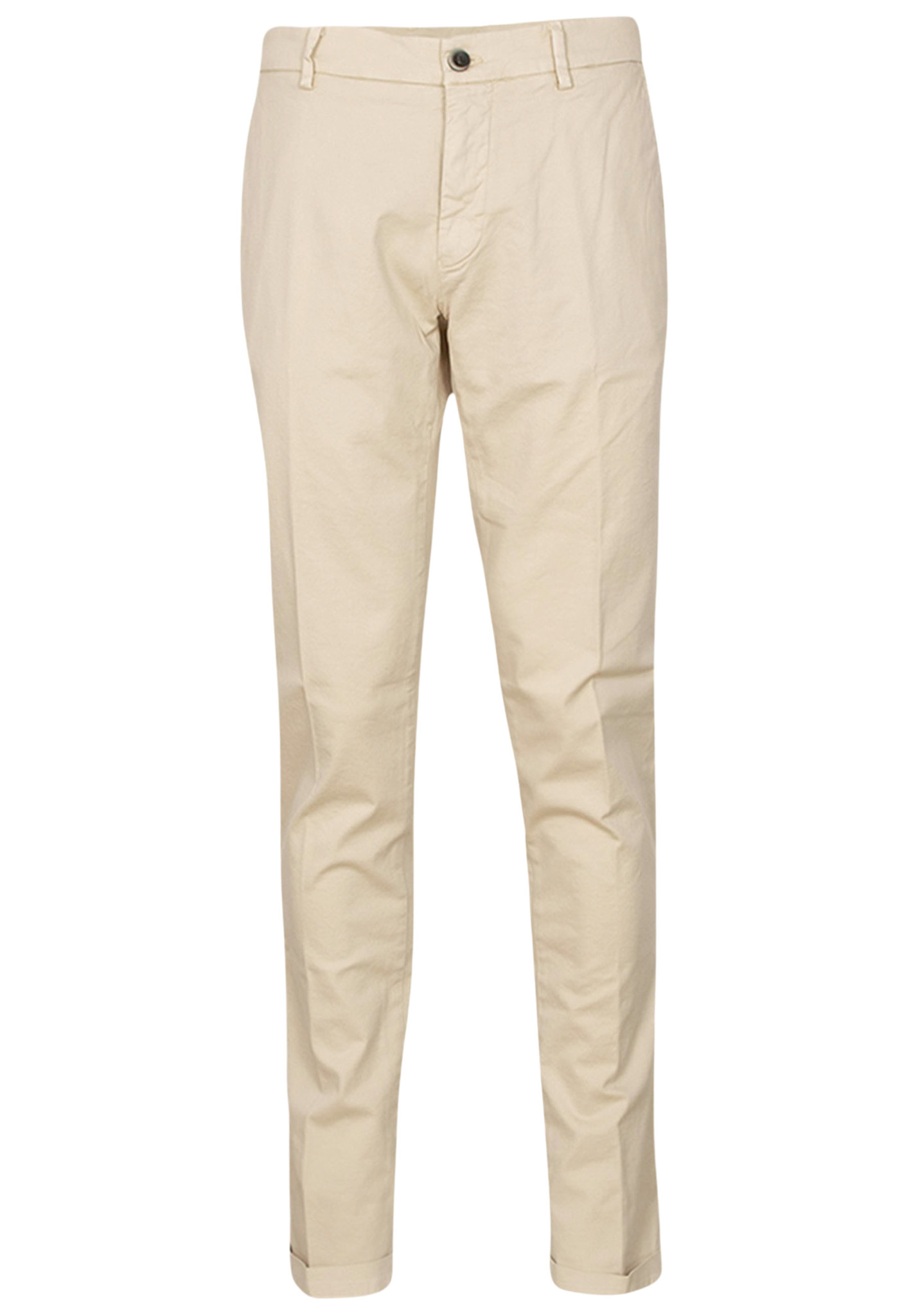 Masons Broek Beige Katoen maat 48 chino beige