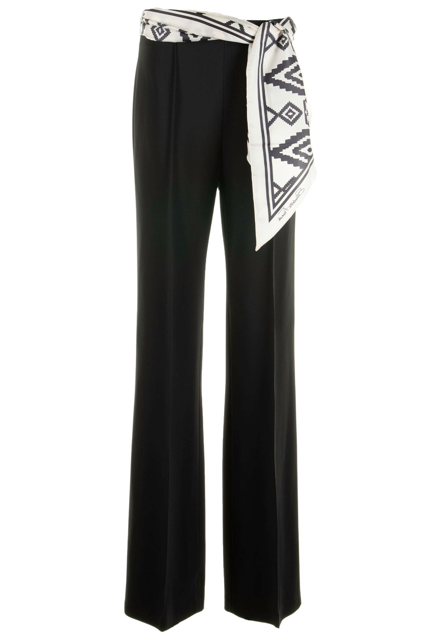 Elisabetta Franchi pantalons zwart Dames maat 44 IT