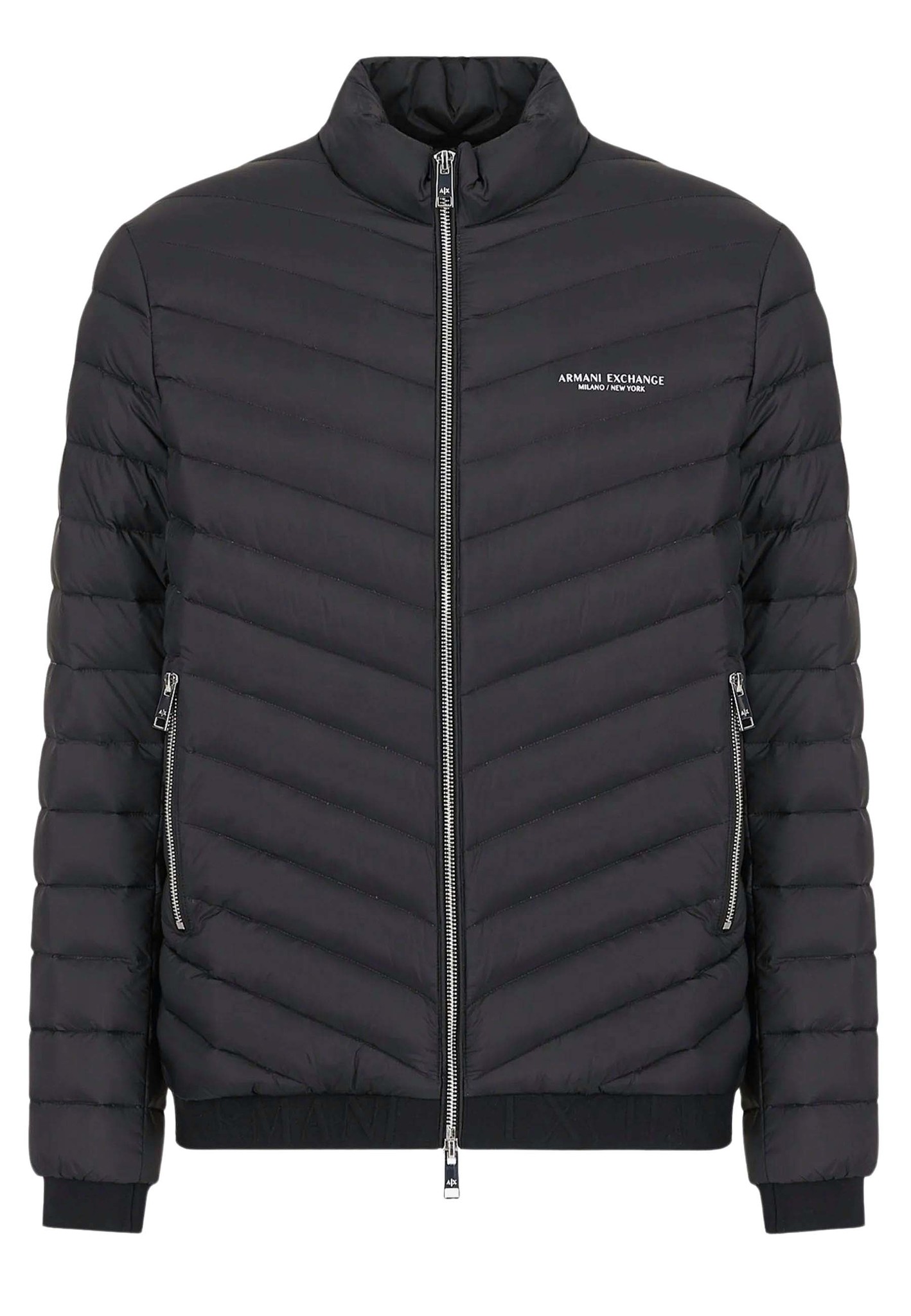Emporio Armani gewatteerde jassen zwart Heren maat M