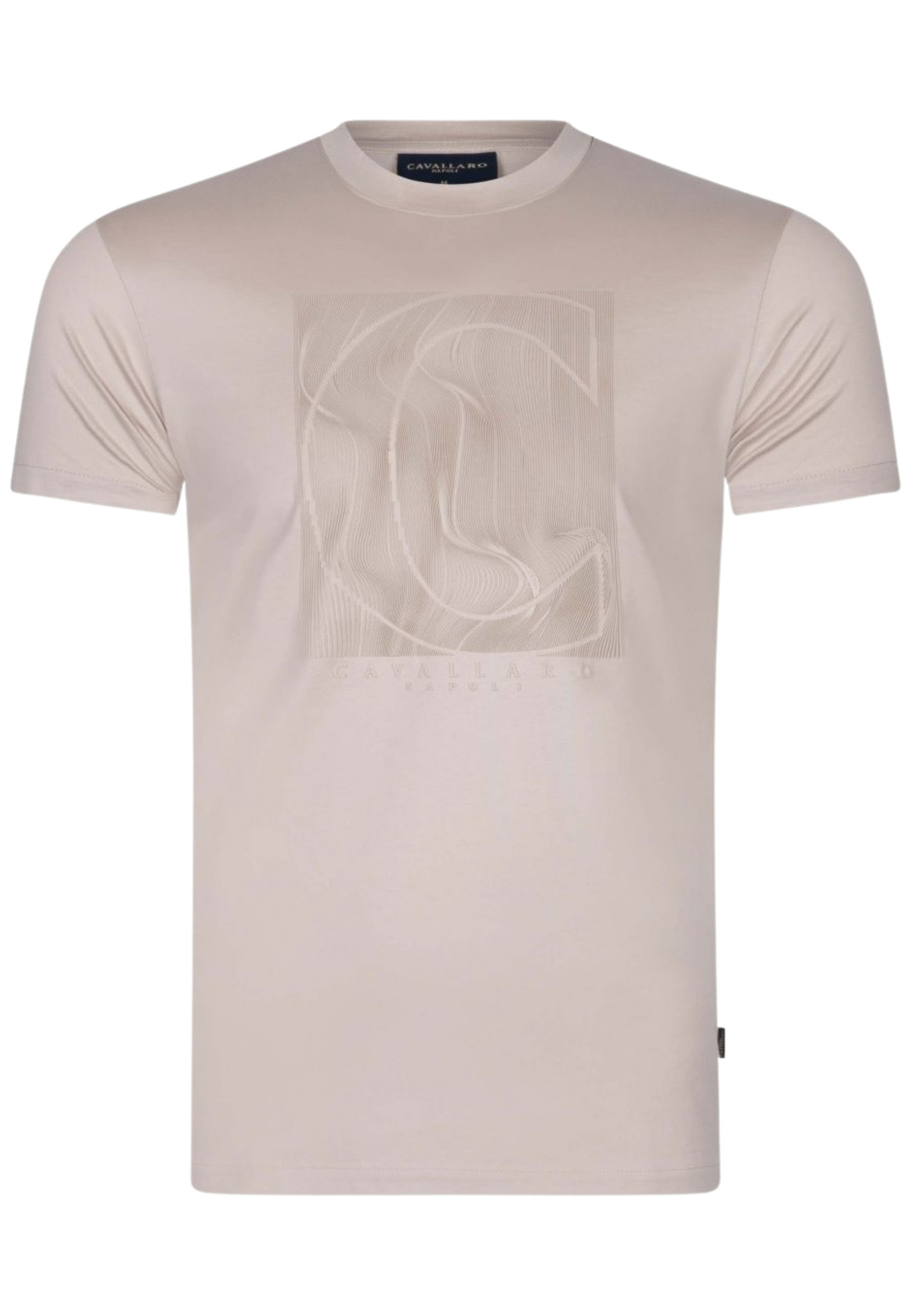 Cavallaro t-shirts beige Heren maat M