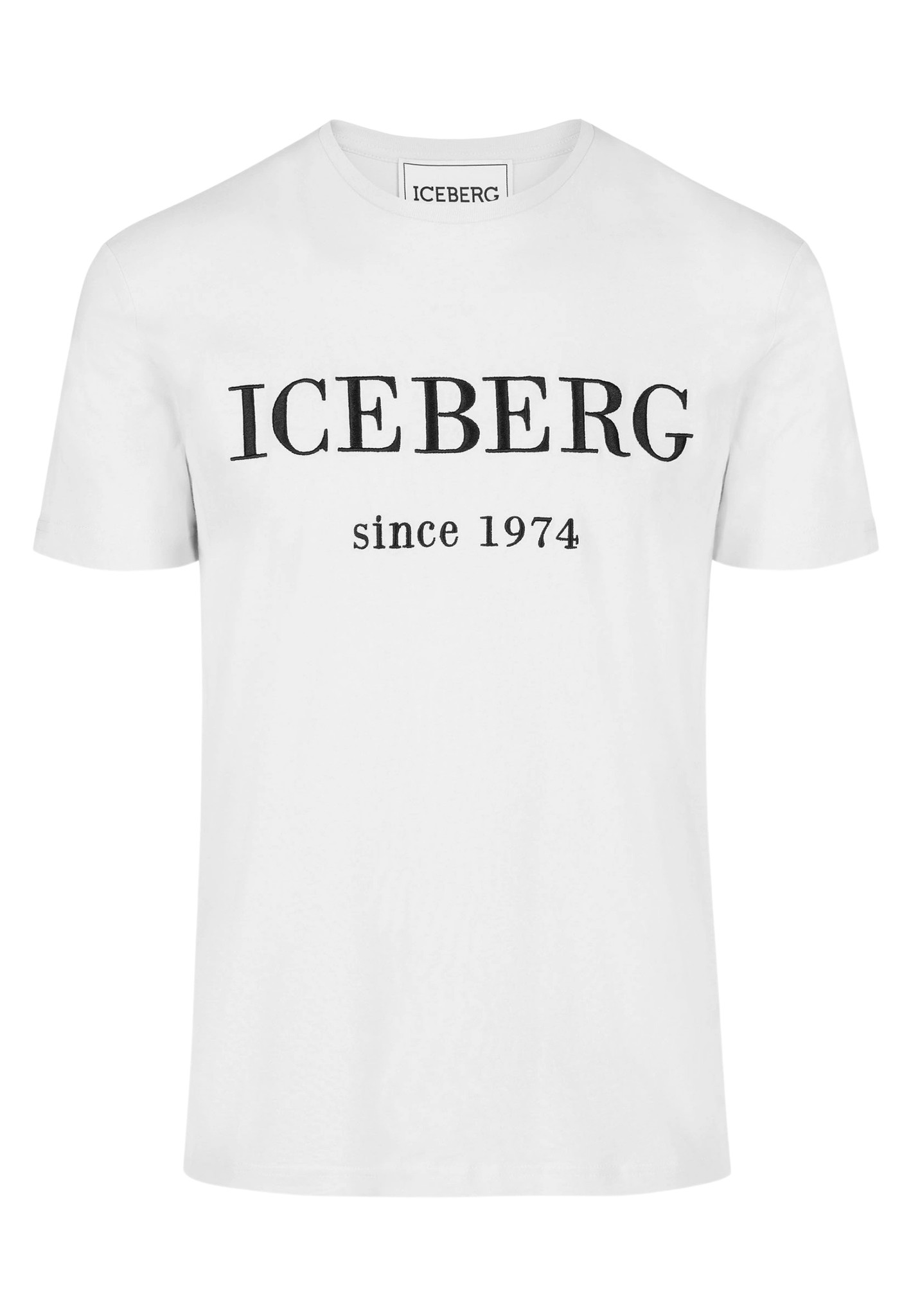 Iceberg T-shirt Wit Heren maat L