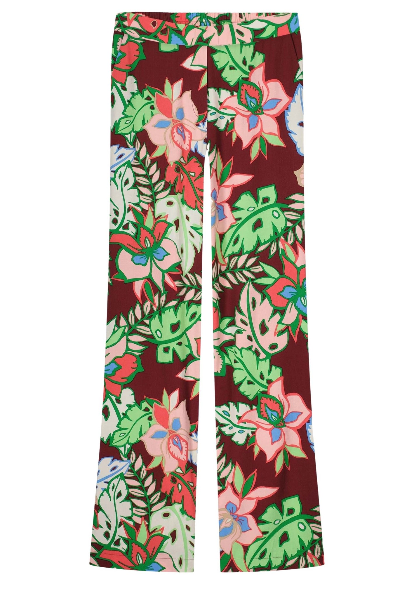Kyra Maisa Pantalon Rood Dames maat 40