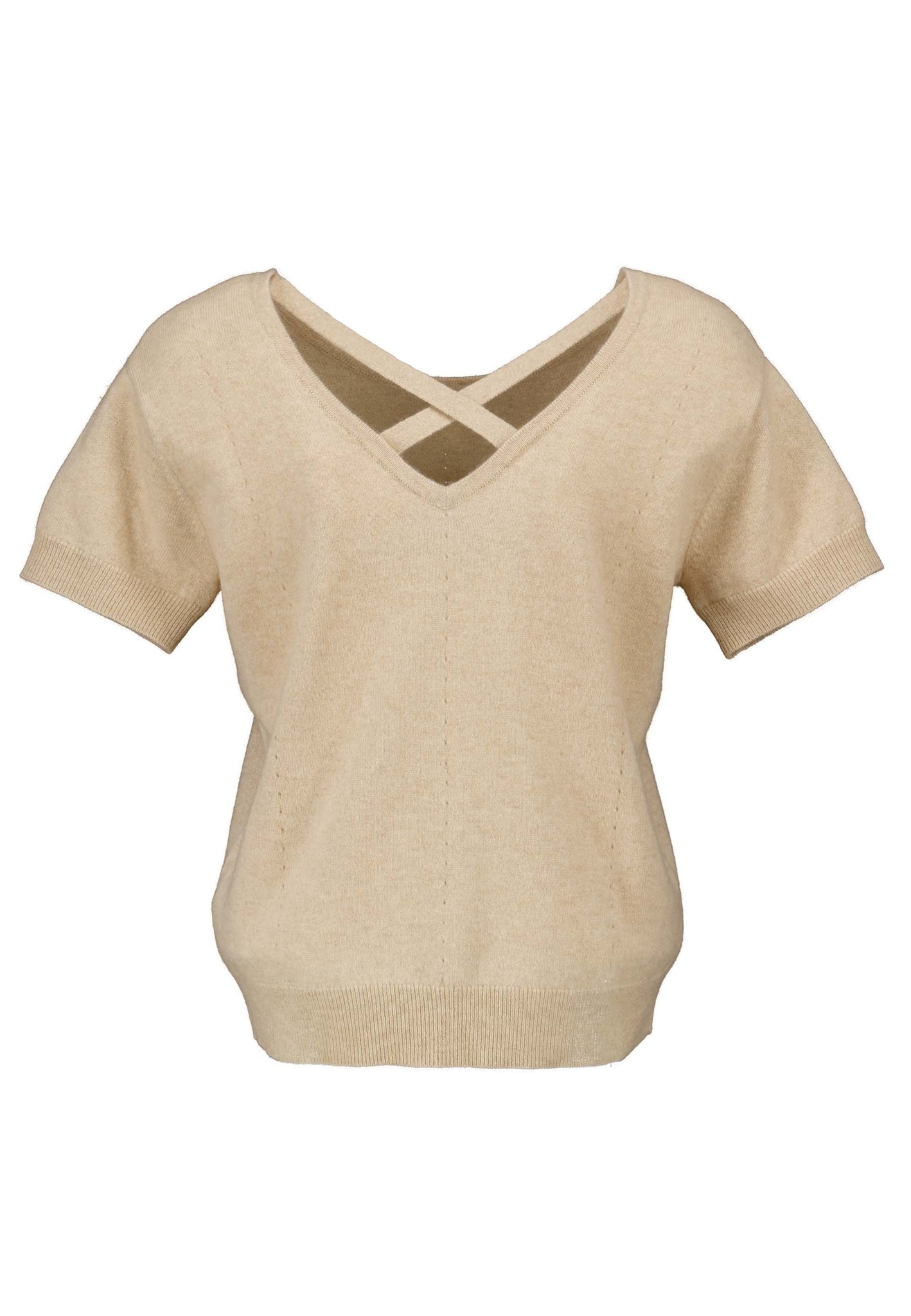 Absolut Cashmere Nola Top Beige Dames maat XL