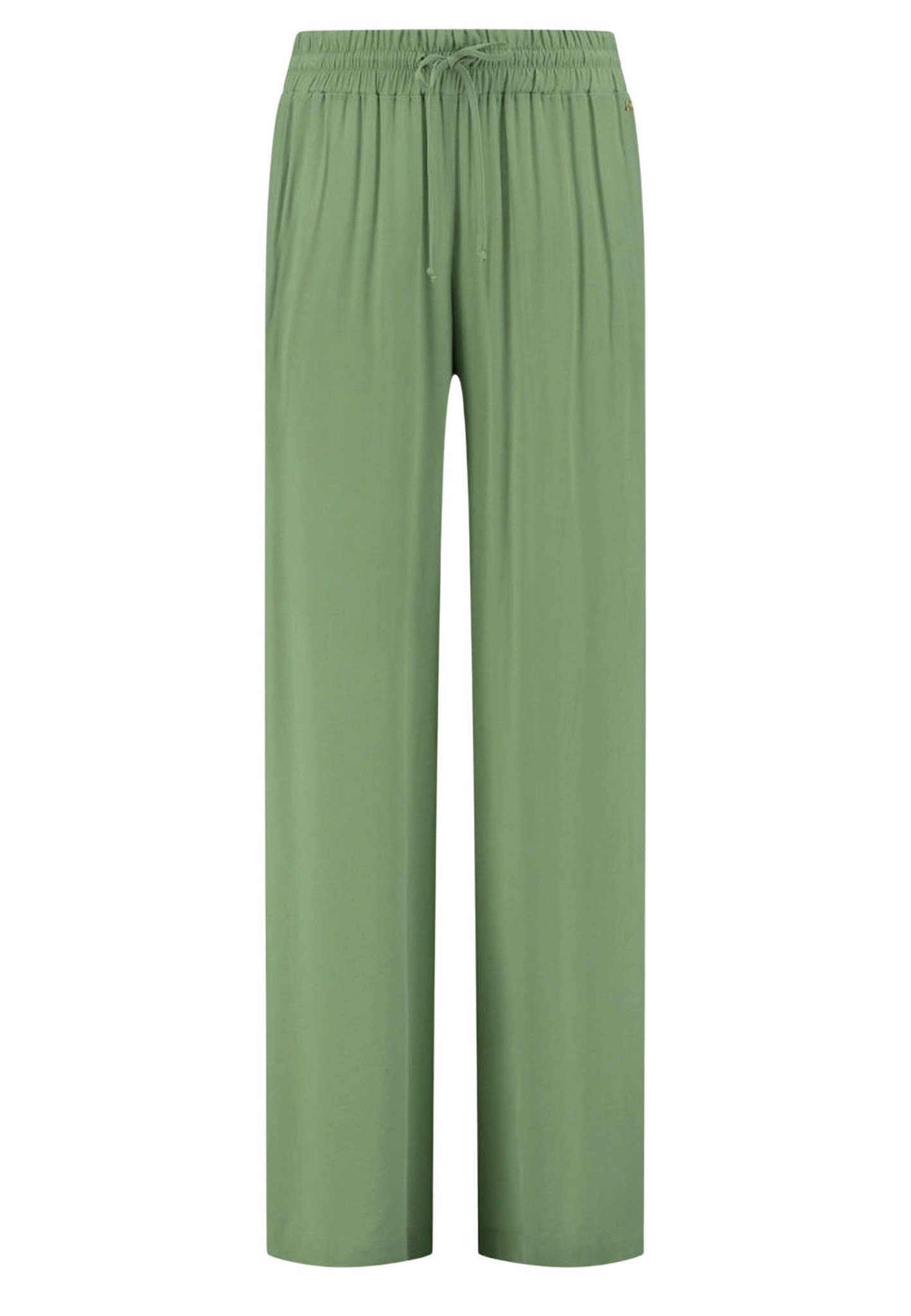 Pom Amsterdam Moss Green Pantalon Groen Dames maat 40