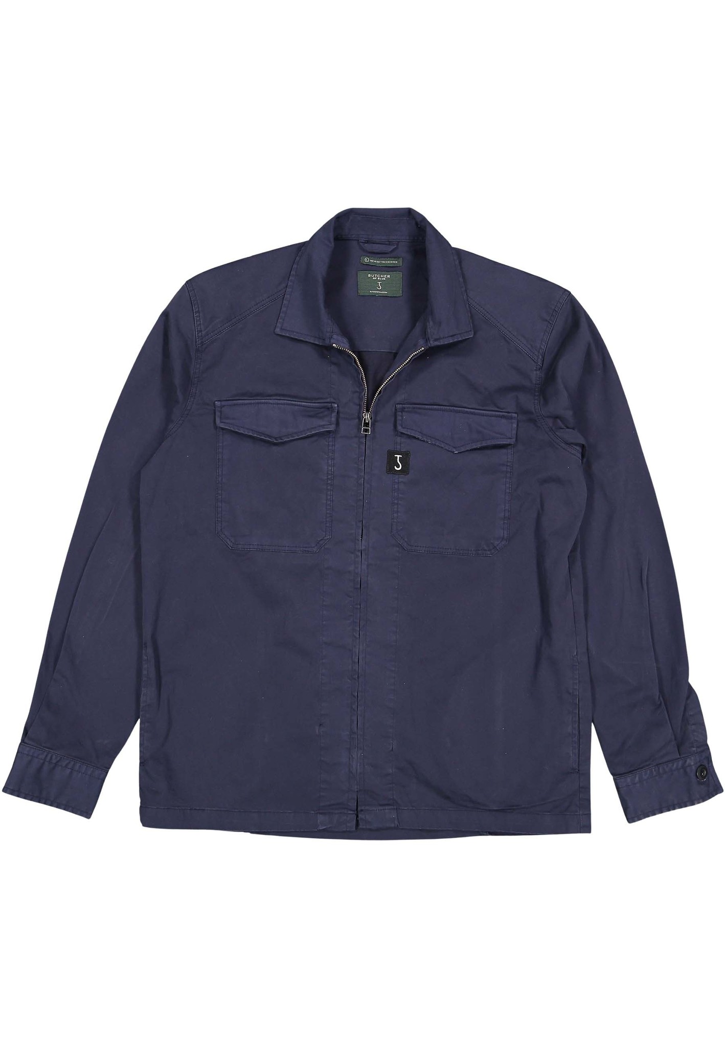 Butcher of Blue M2316005 overshirts donkerblauw Heren maat L
