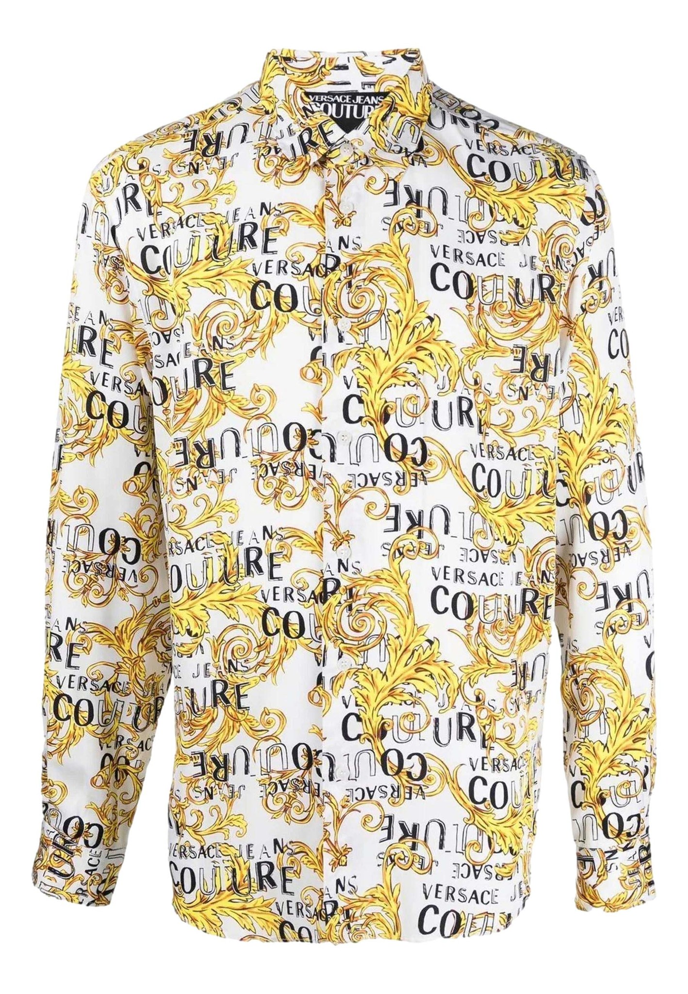 Versace Jeans lange mouw overhemden wit Heren maat 48