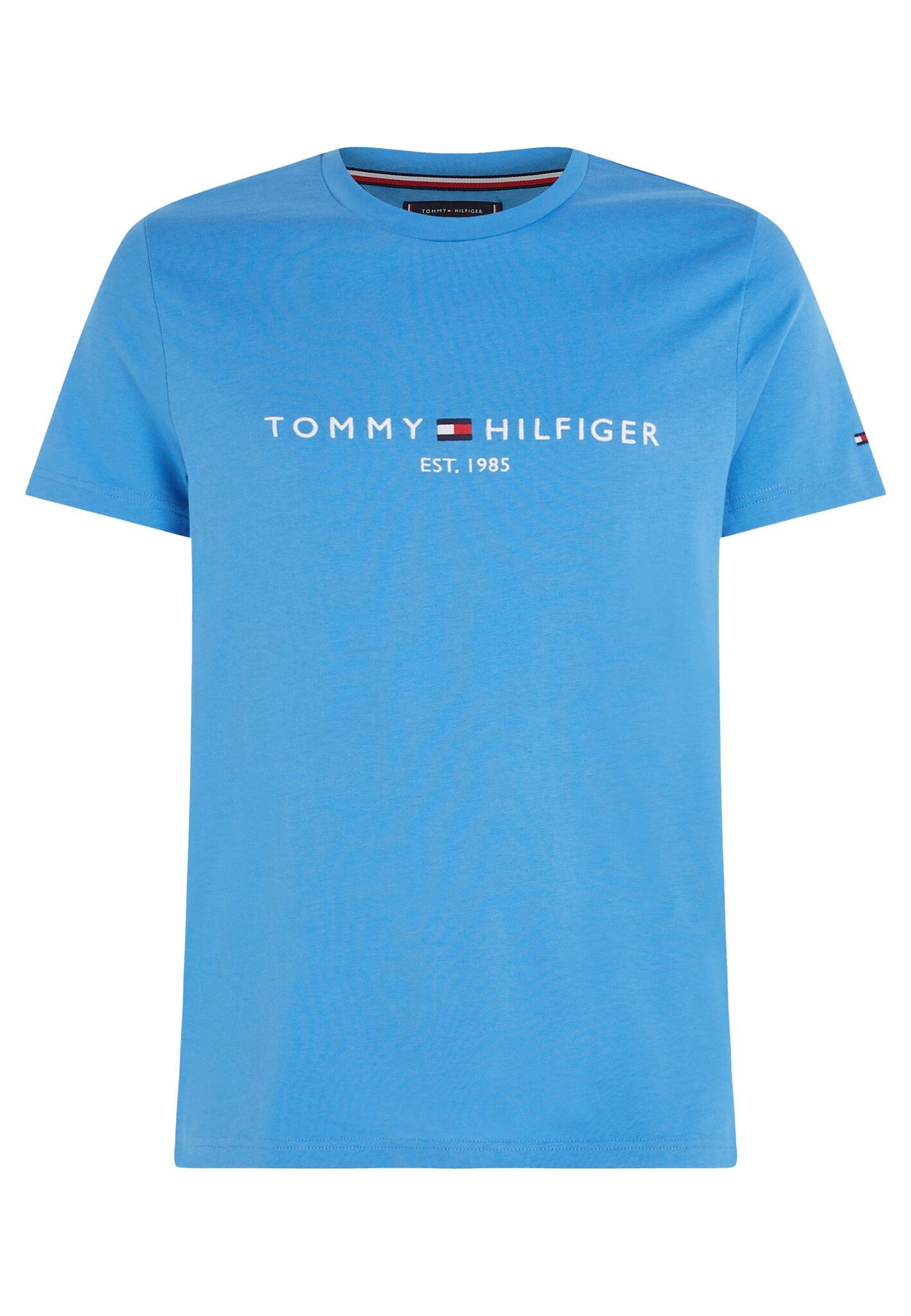 Tommy Hilfiger T-shirt Lichtblauw Heren maat XL