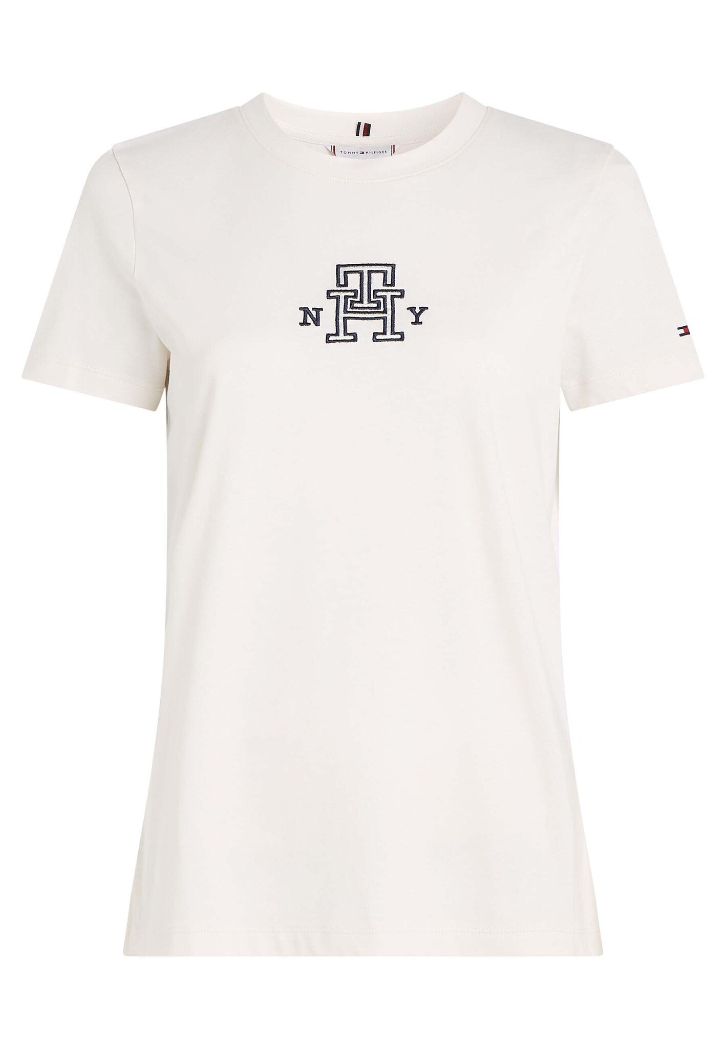 Tommy Hilfiger T-shirt Wit Dames maat XS