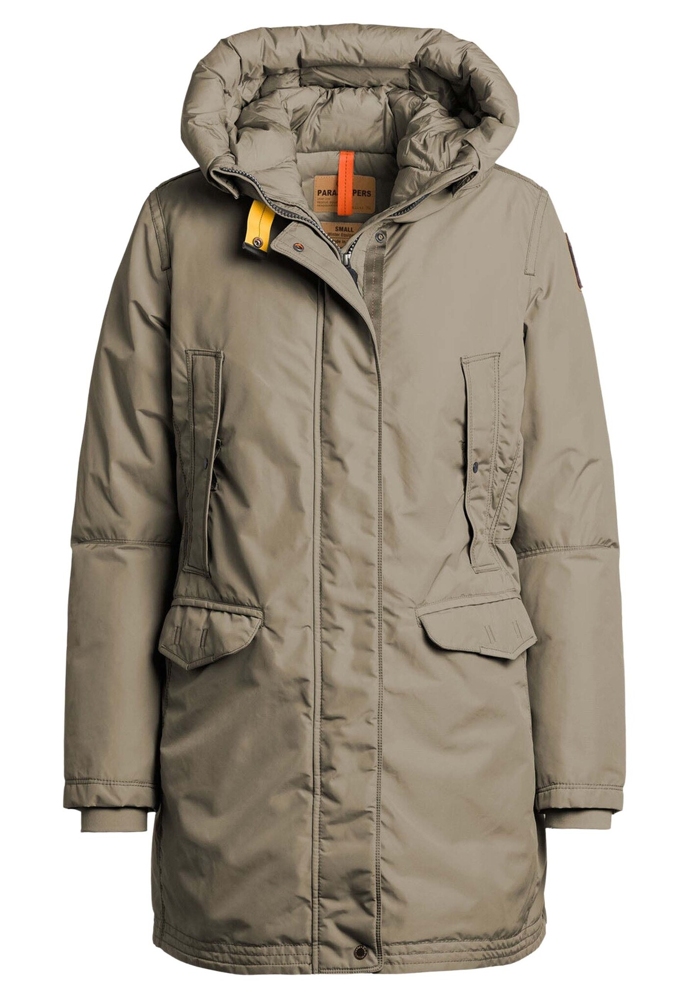 Parajumpers Jas Beige Polyamide / Nylon maat M Lutak gewatteerde jassen beige
