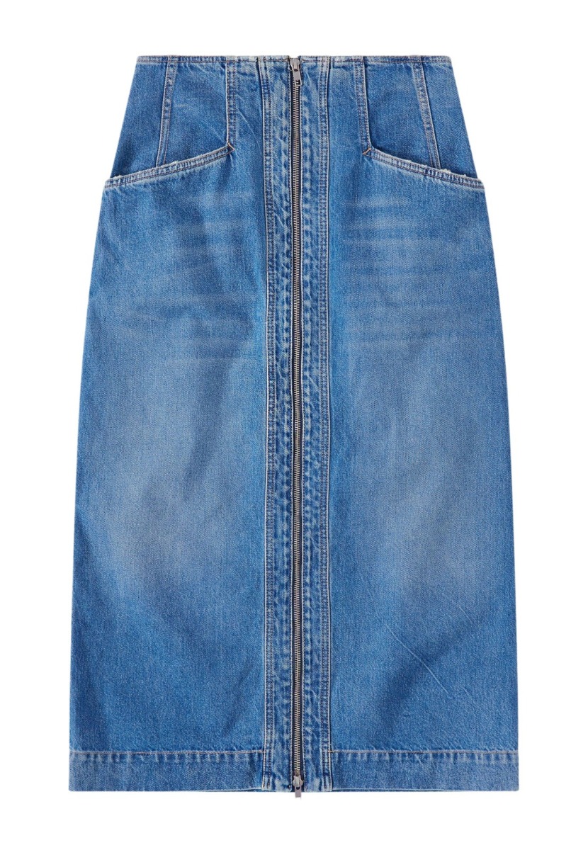 Closed Rok Middenblauw maat M rokken middenblauw