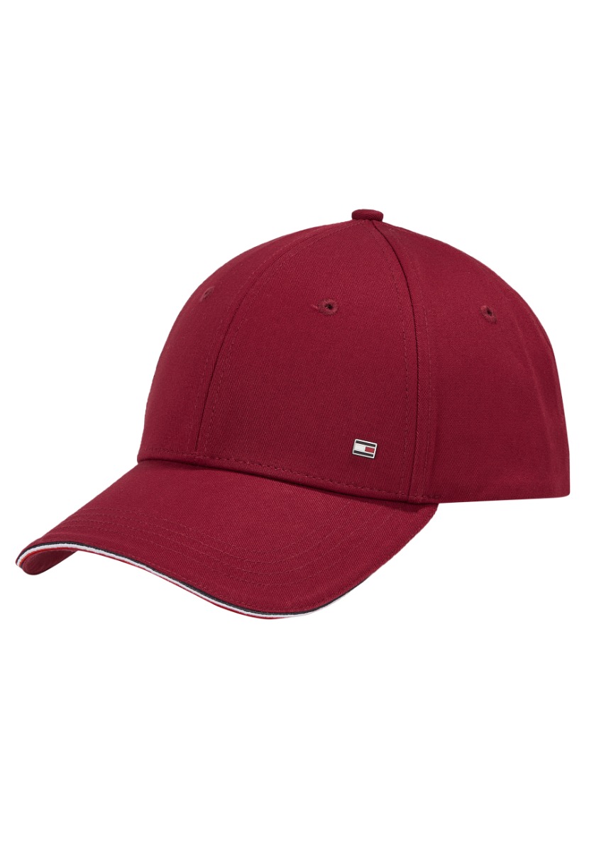 Tommy Hilfiger Pet Rood Katoen One Size Corporate petten rood