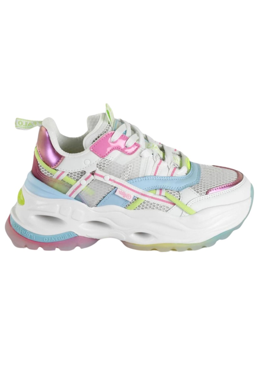 BUFFALO Triplet Hollow Lage sneakers - Dames - Multi - Maat 37