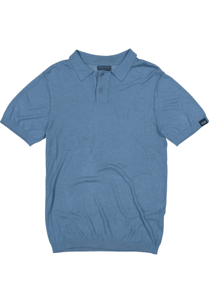 Butcher of Blue M2316005 polos blauw Heren maat XXL