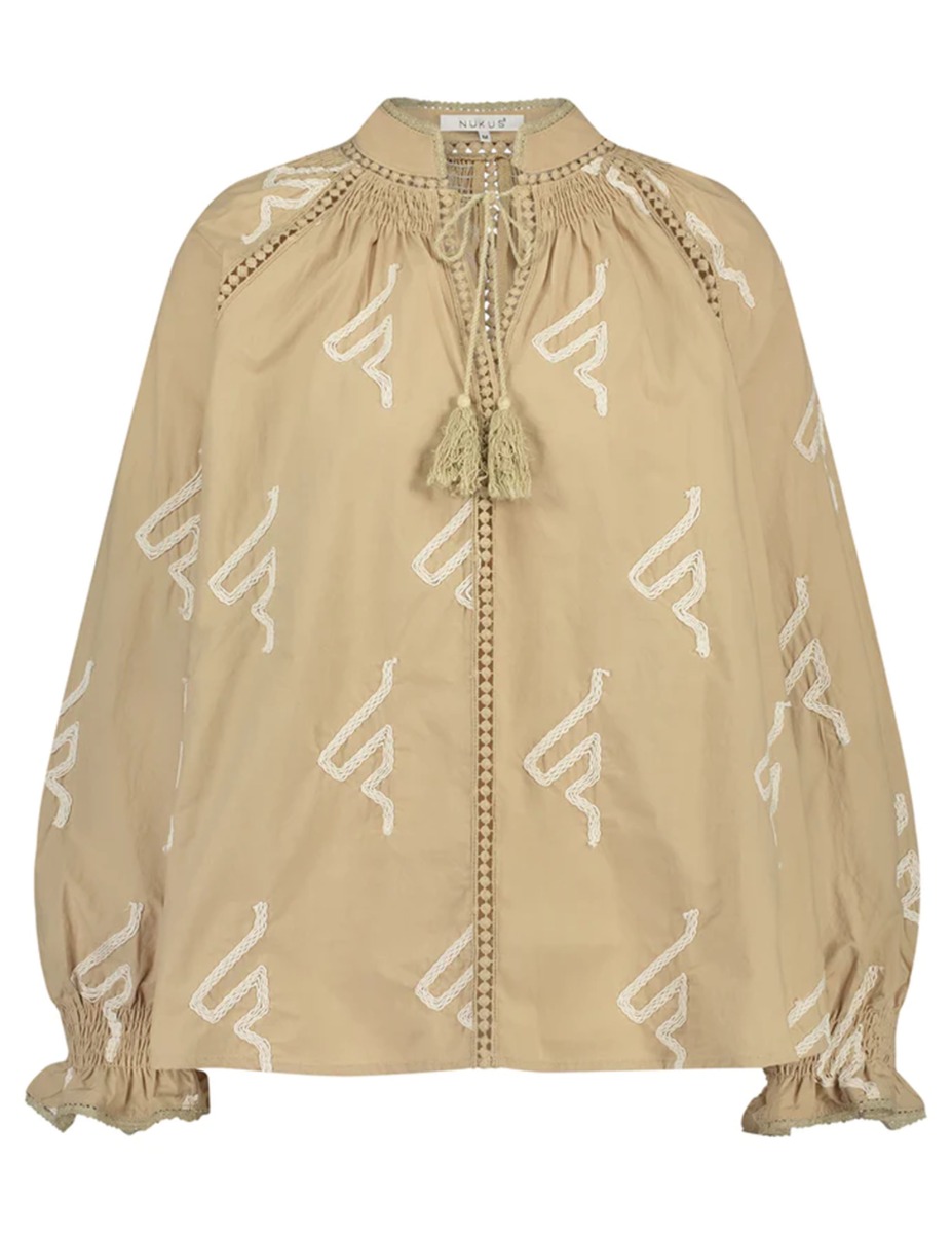 Blouse Camel Claire blouses camel