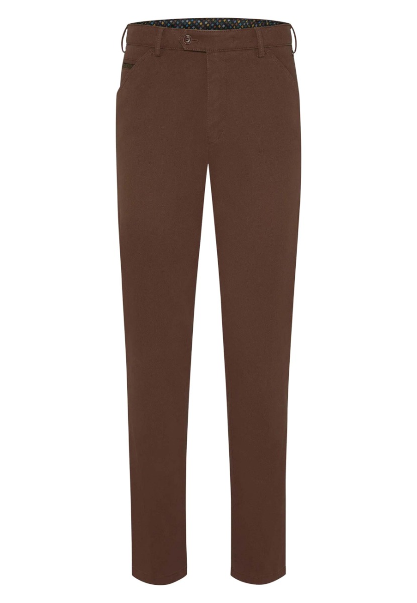 Meyer Broek Roest Katoen maat 48 Chicago chino roest