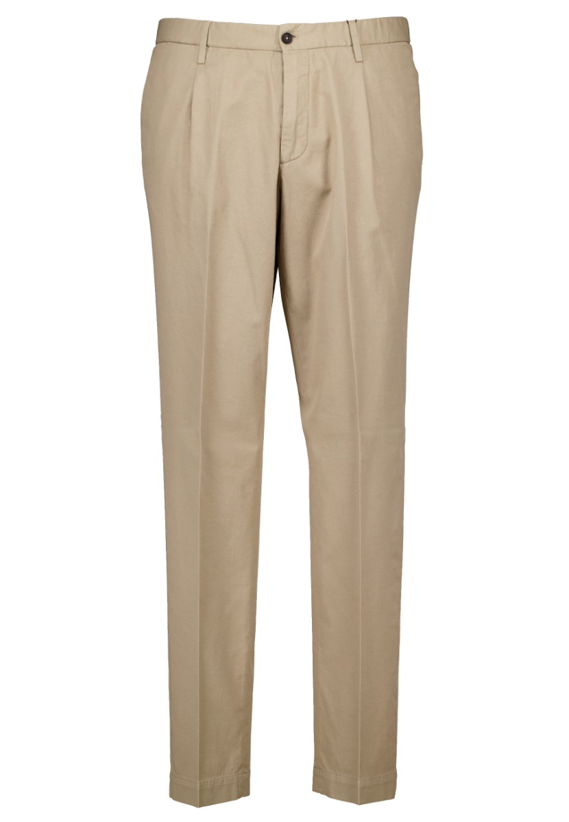 Corneliani Broek Camel maat 52 pantalons camel