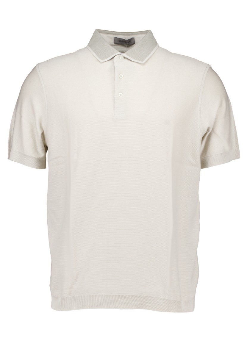 Corneliani Shirt Groen maat 52 polos groen