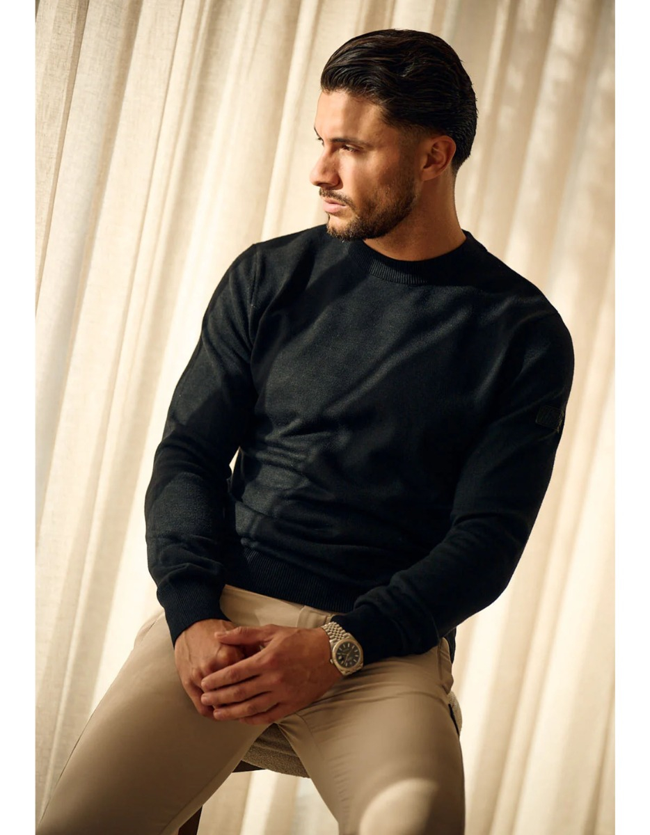 Malelions  Sweaters Zwart Mm3-aw24-05