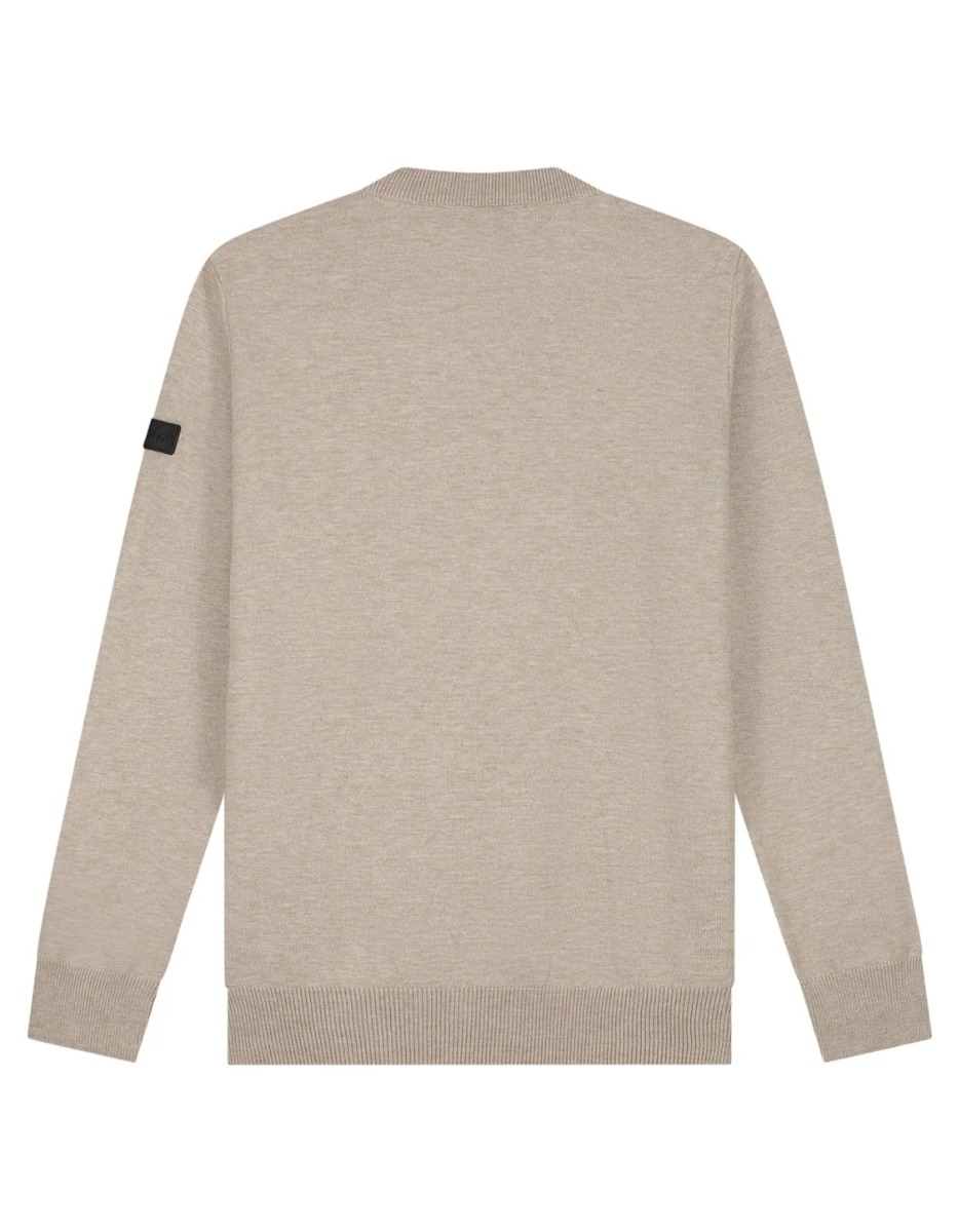 Malelions  Sweaters Taupe Mm3-aw24-05