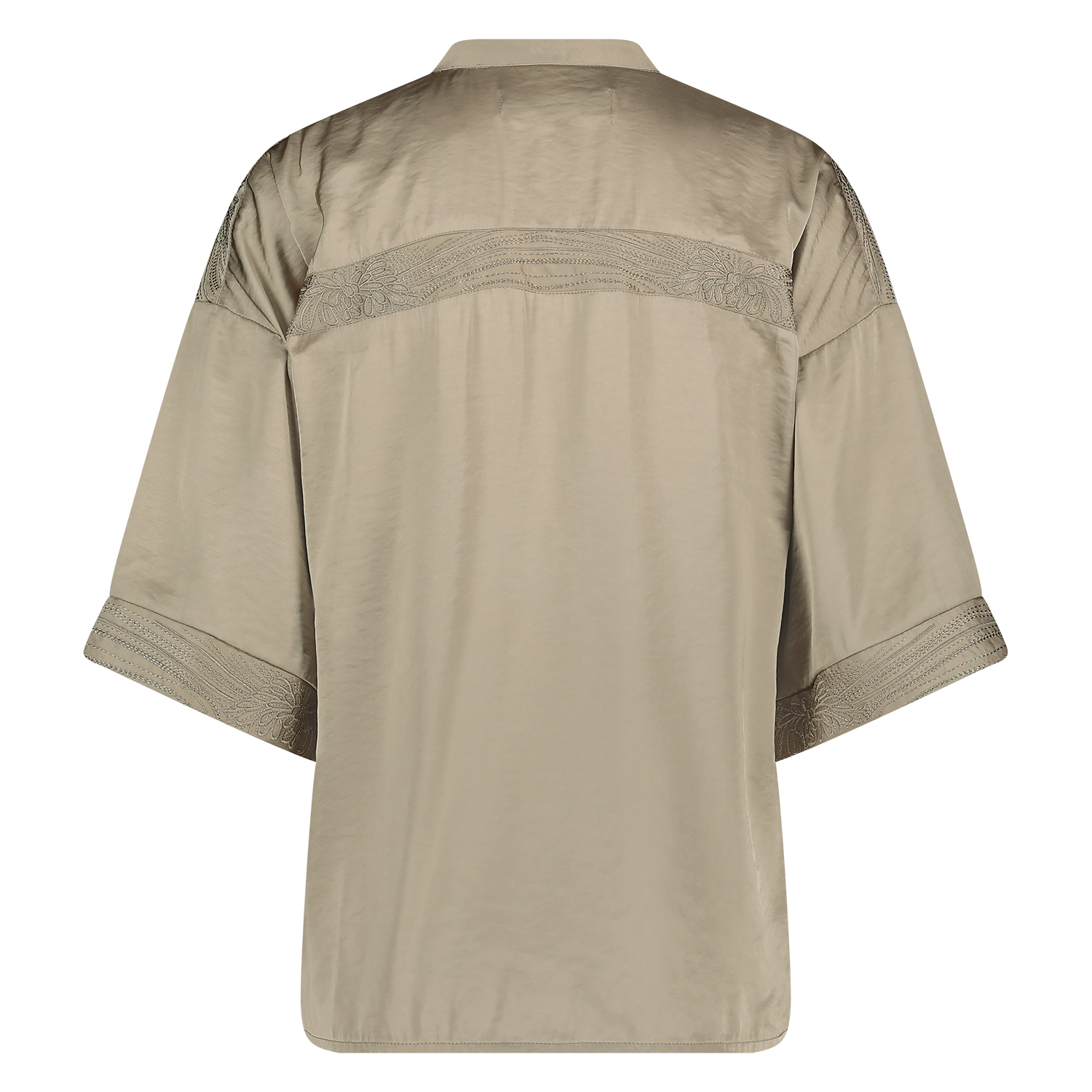 Nukus Nina Top Silky  Taupe Nks01035