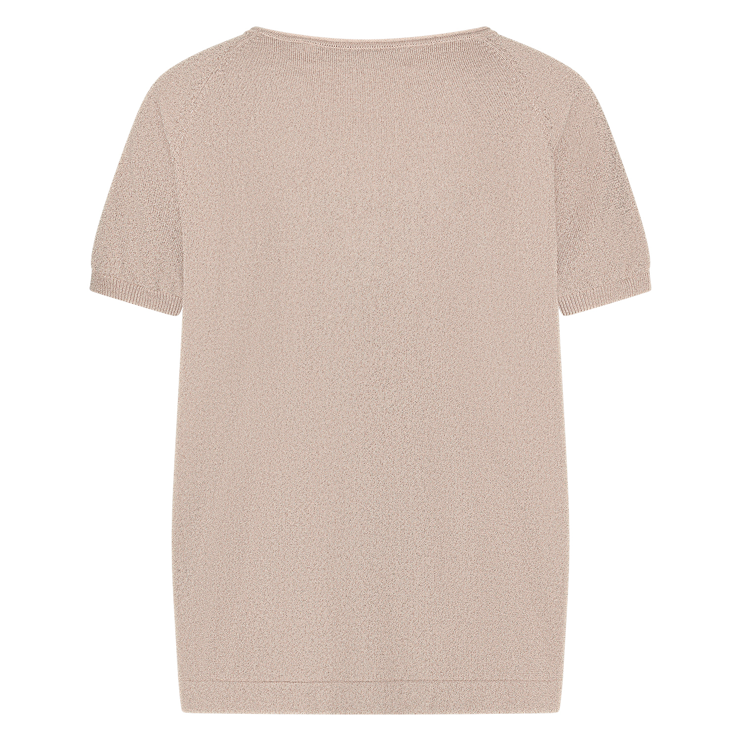 Nukus Anita Top Lurex T-shirts Lichtroze Nks01085