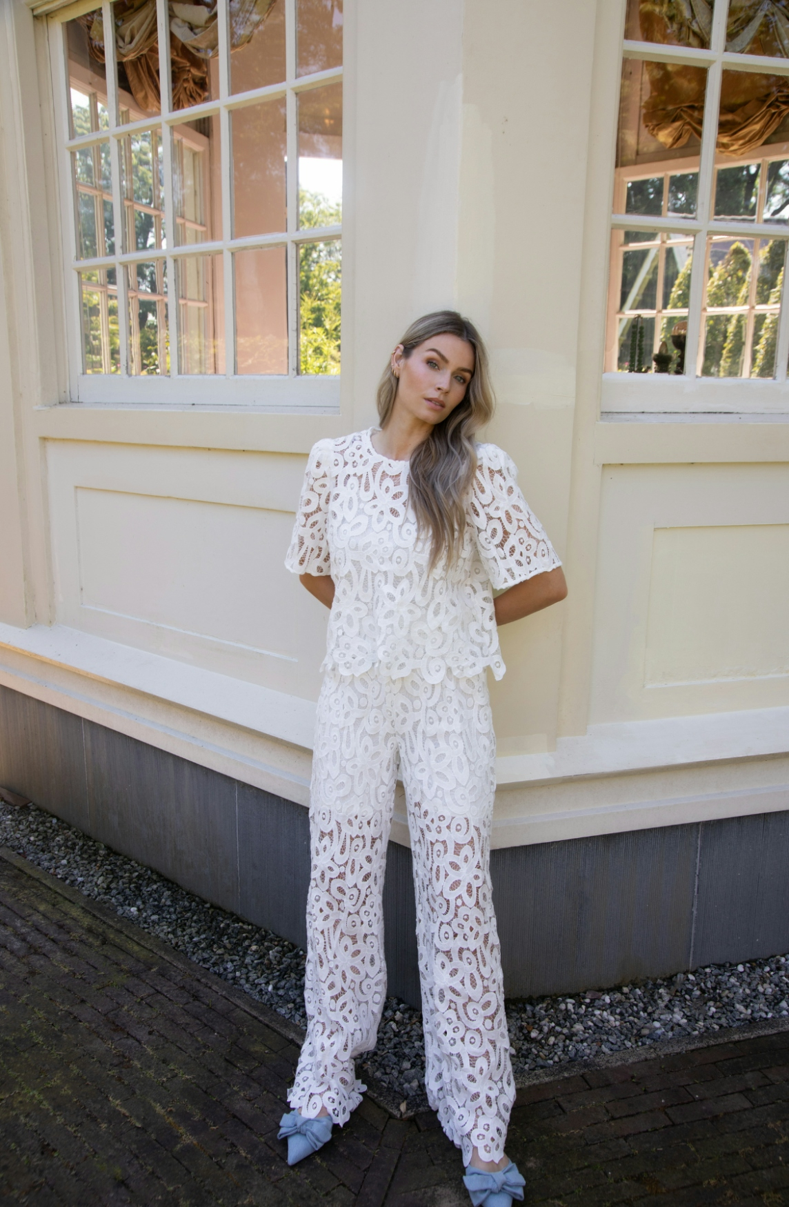 Amaya Amsterdam Pantalons Off White Mitch