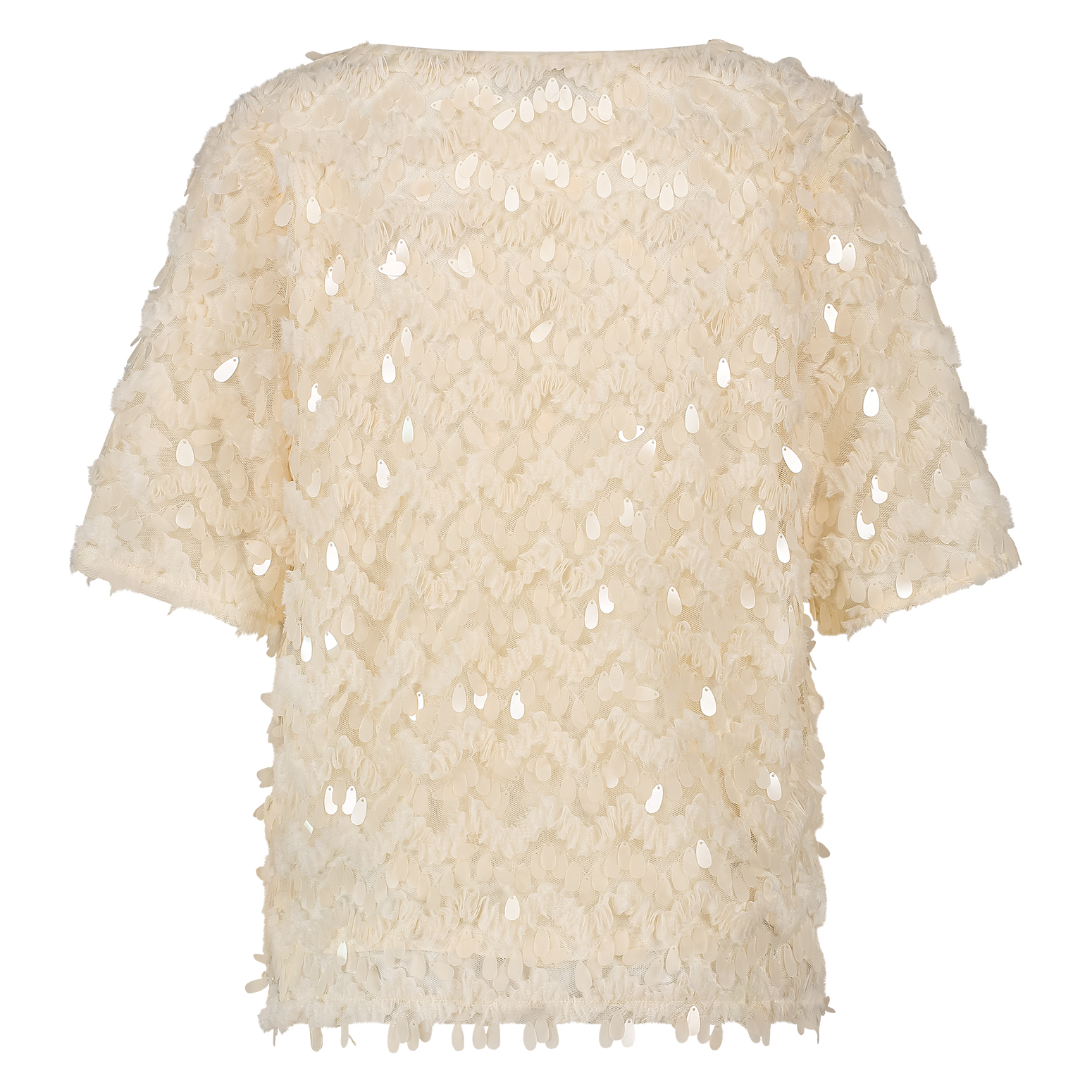 Nukus Aria Top Lace  Off White Nks01007