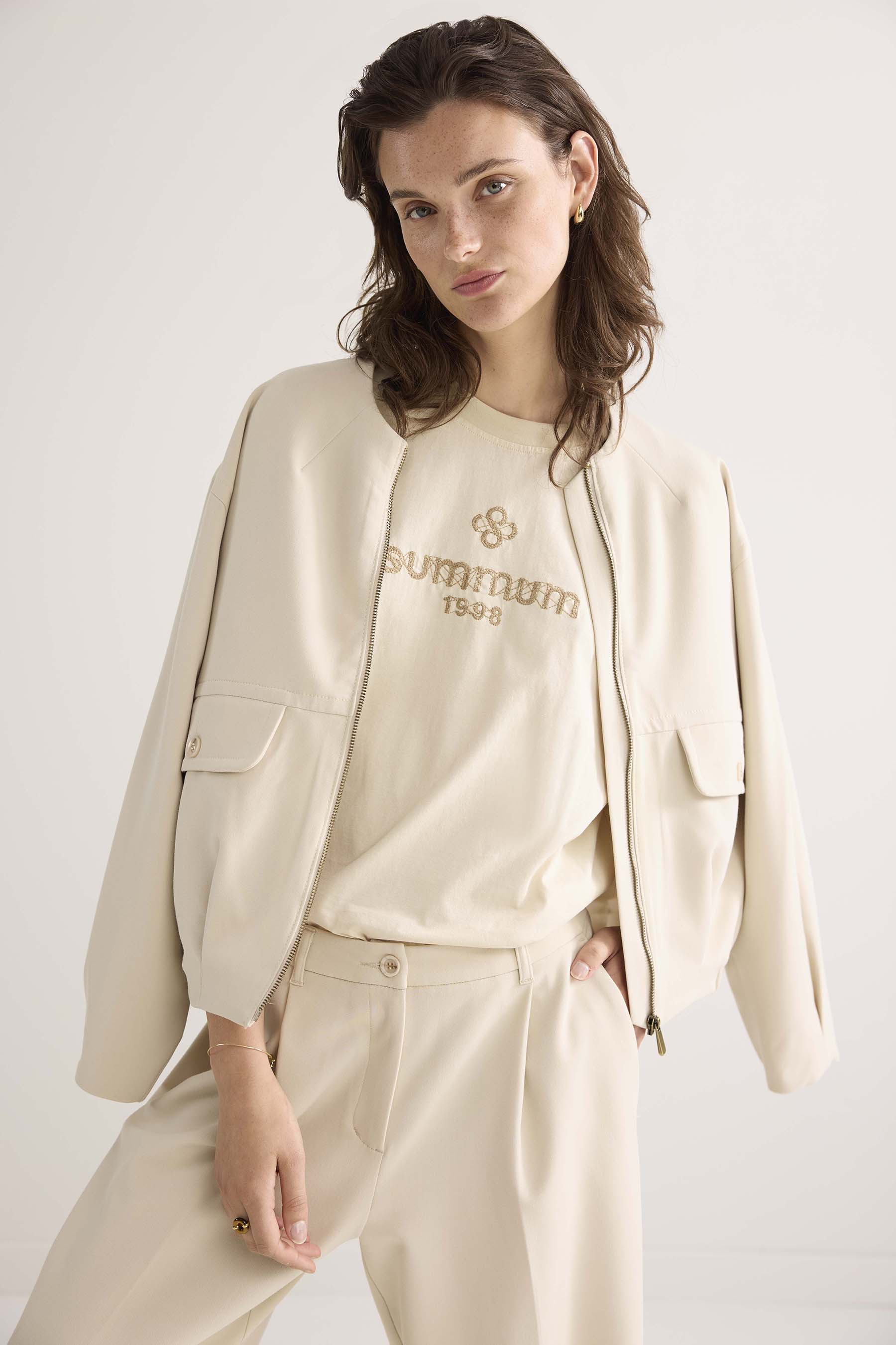 Summum Jacket Uni  Beige 1s1235-12155