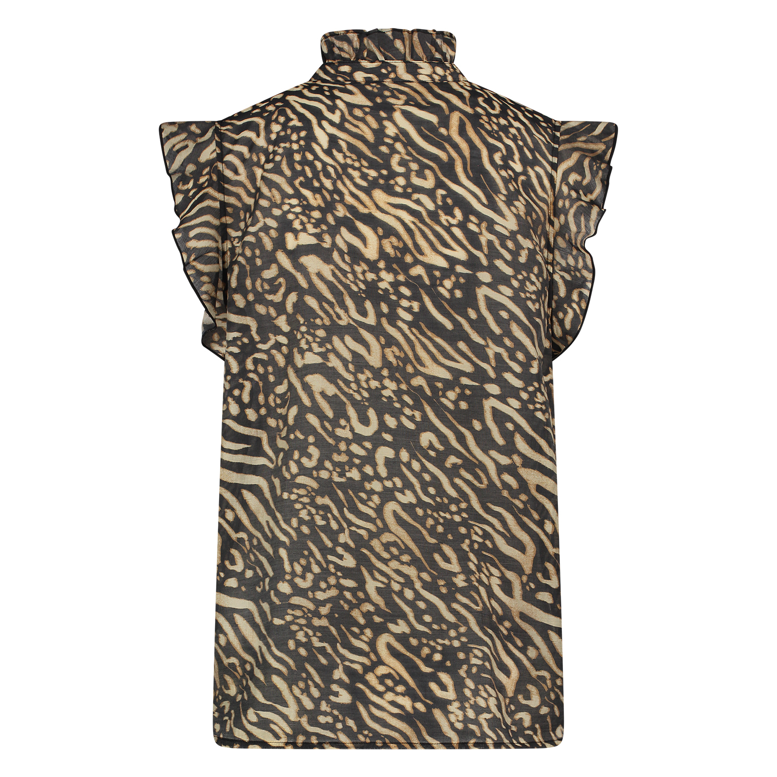 Nukus Aurora Top Tops Bruin Nks01045