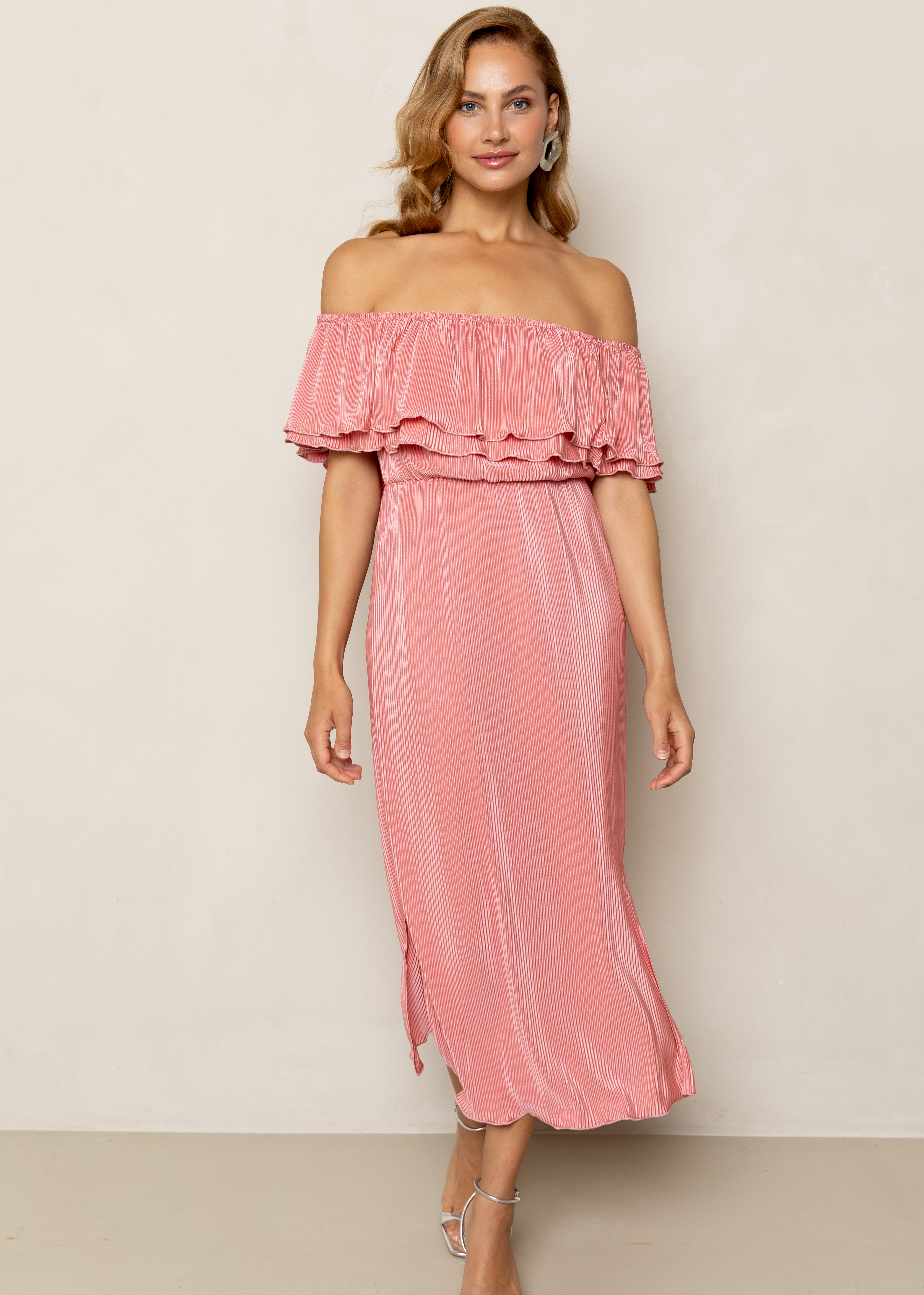 Freebird Dress Jurken Koraal Bonne