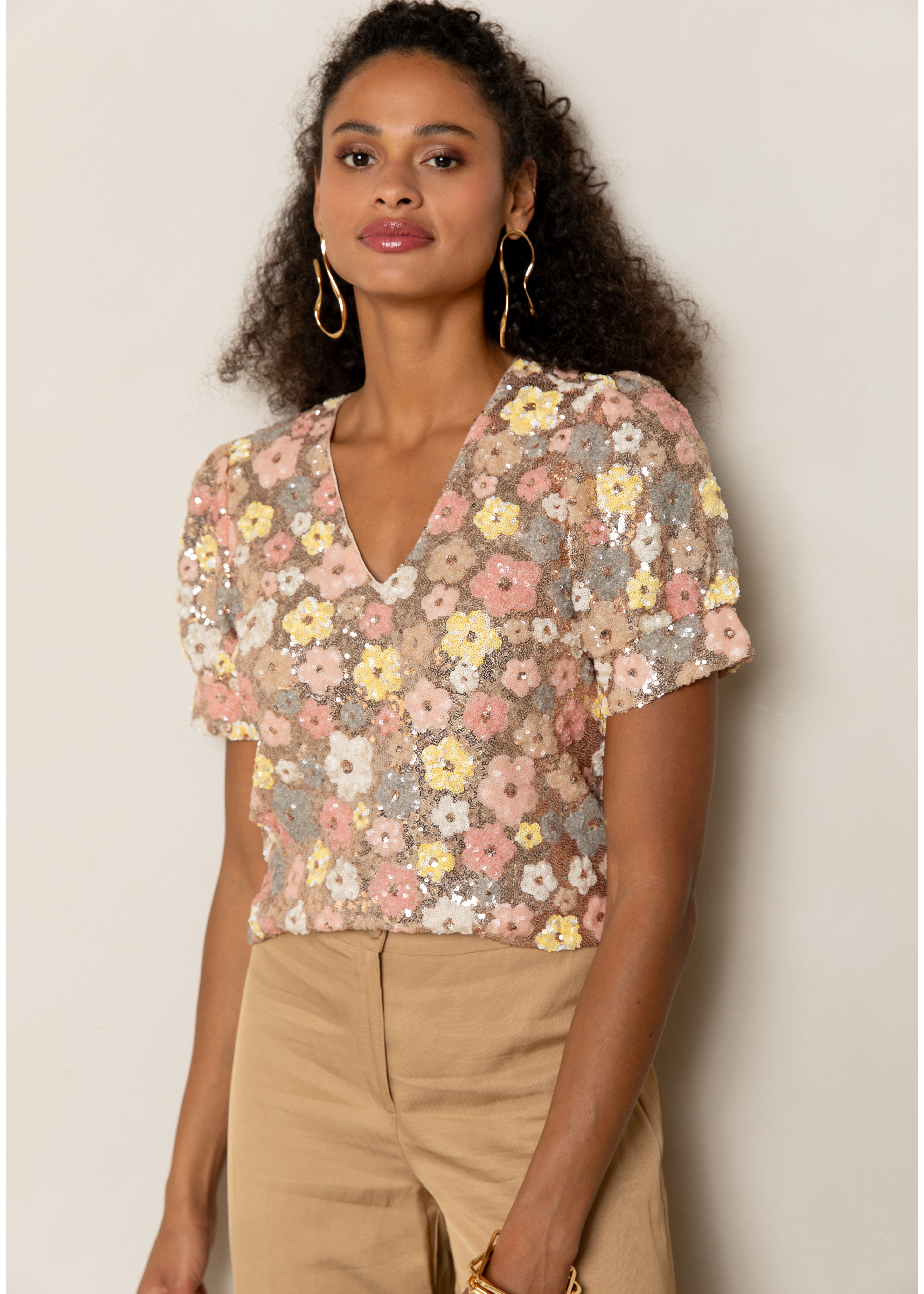 Freebird Top Tops Lichtroze Toronto Ss