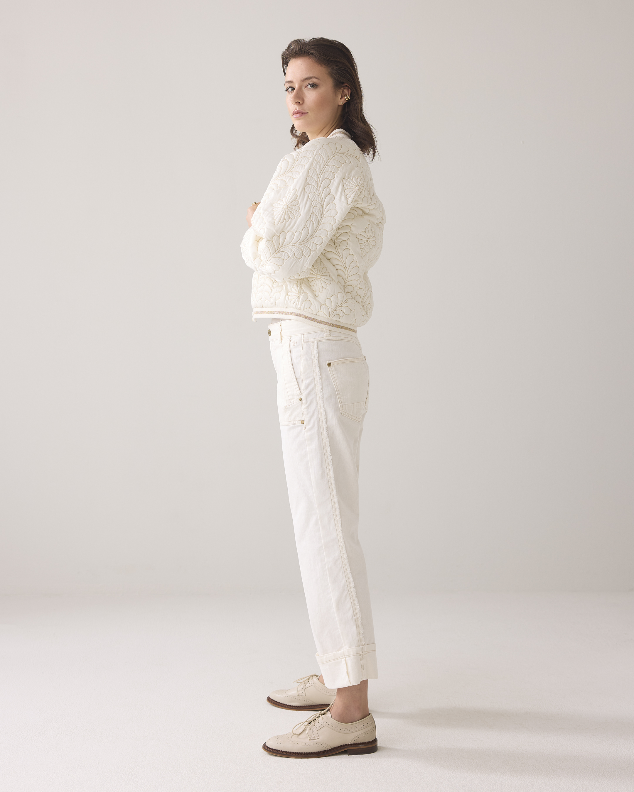 Summum Straight Pant Dry Stretch Twill  Beige 4s2764-12020