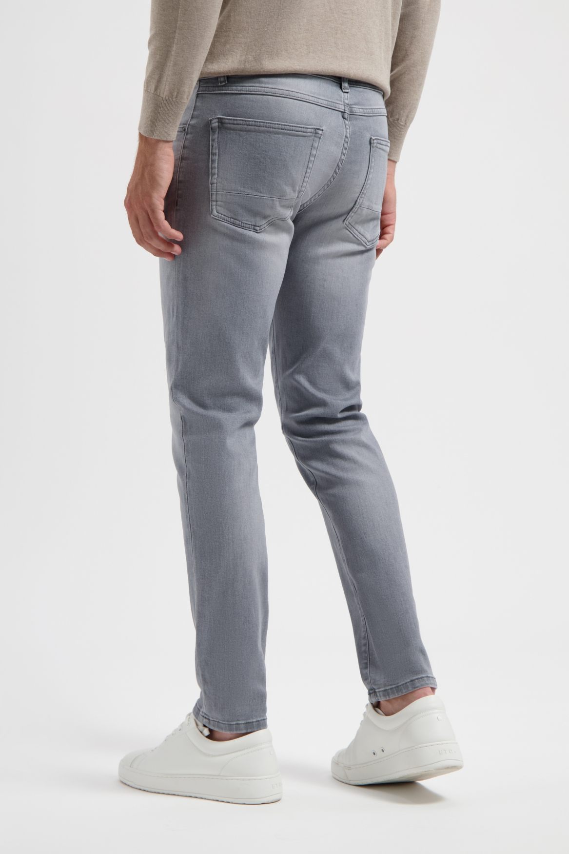 North84 5-pocket Graphite Denim  Grijs 84301003