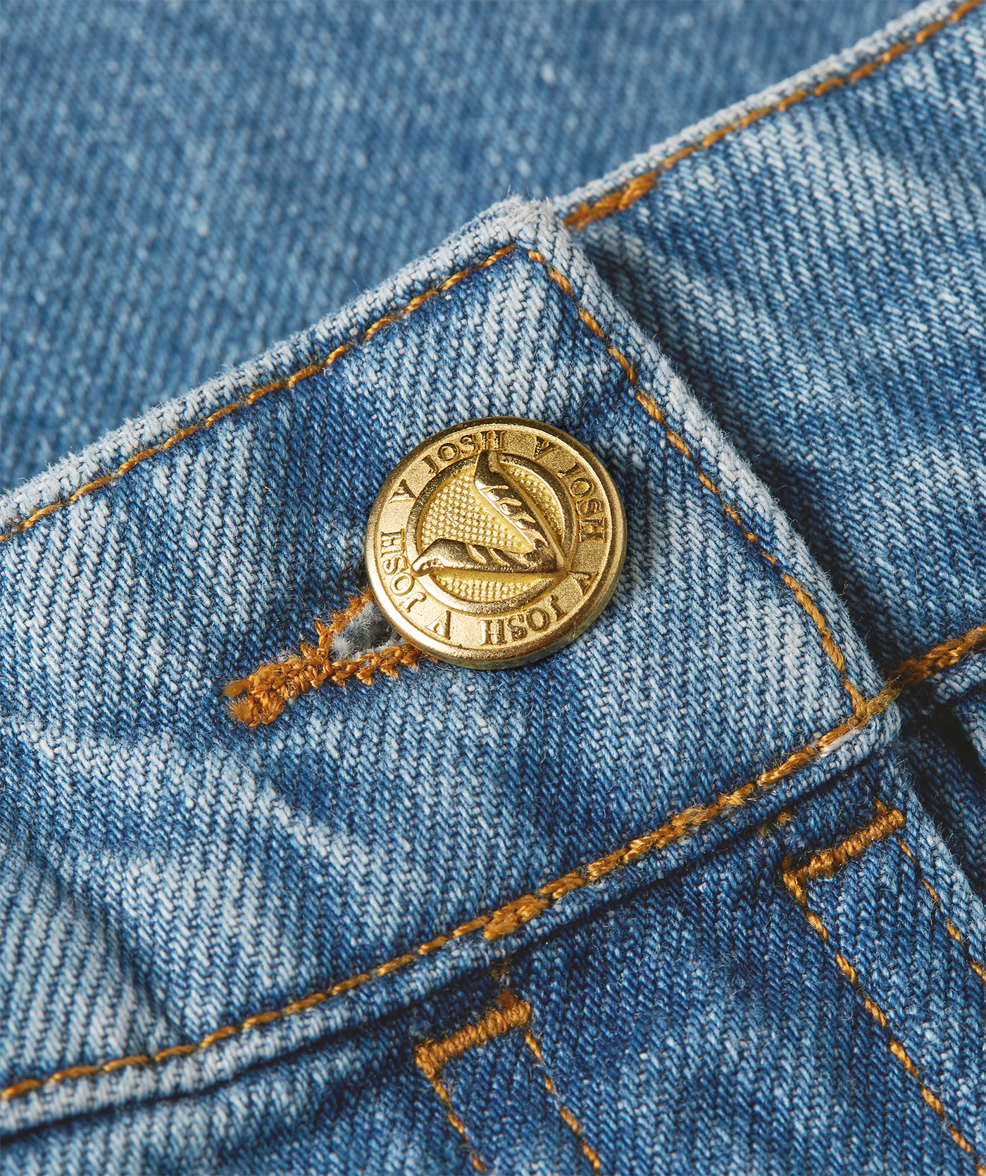 Josh V Rumo High-waisted Wide-leg Jeans  Donkerblauw Jv-2510-0601