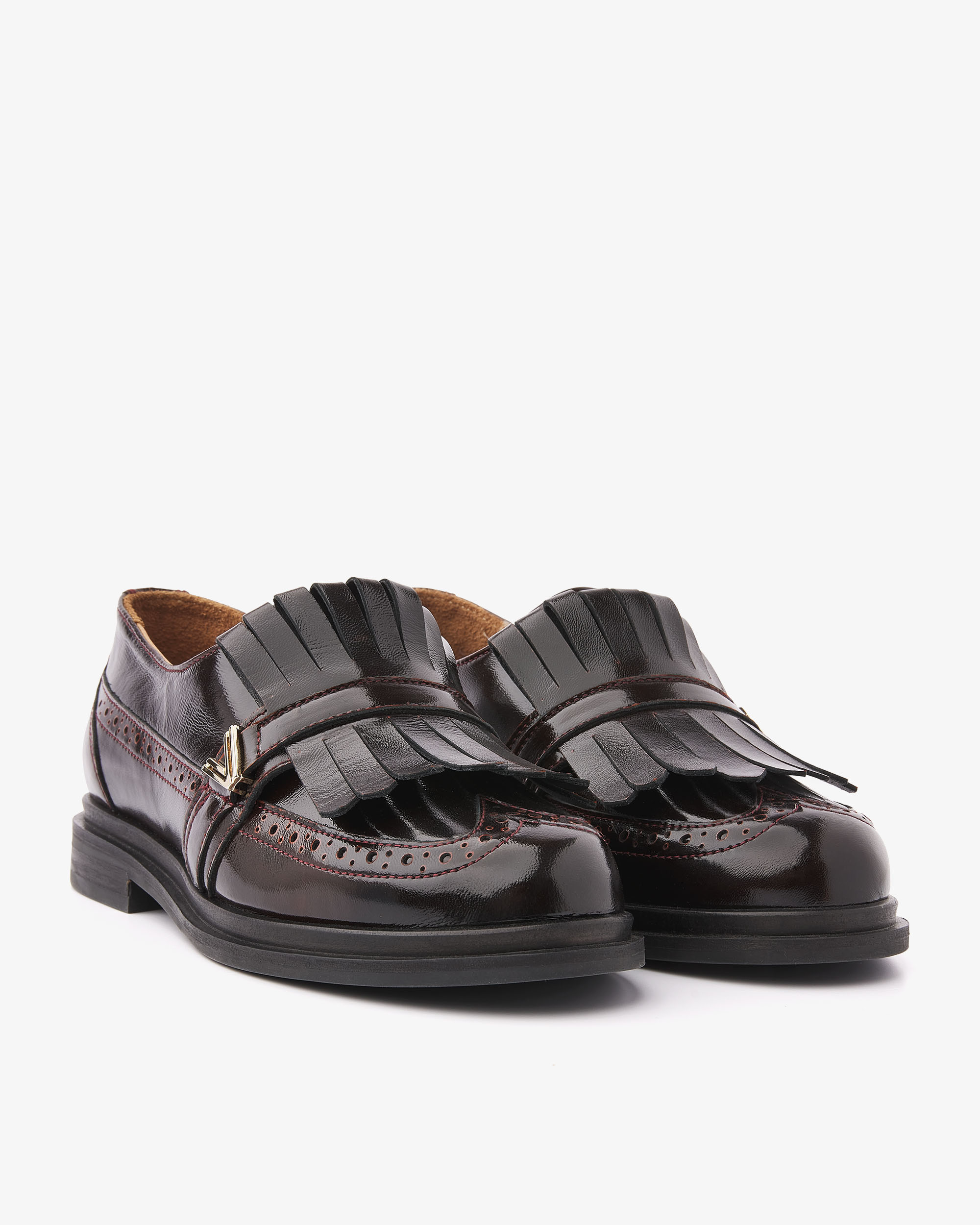 Via Vai Fae Luca Loafers Donkerbruin 62450