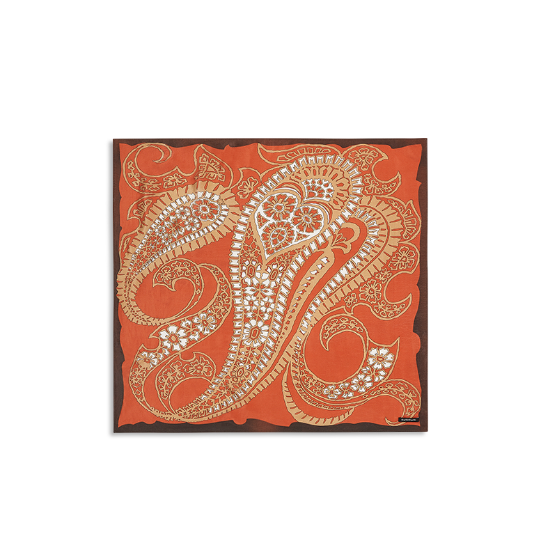 Summum Scarf Satin Sjaals Multicolor 8s1107-8617