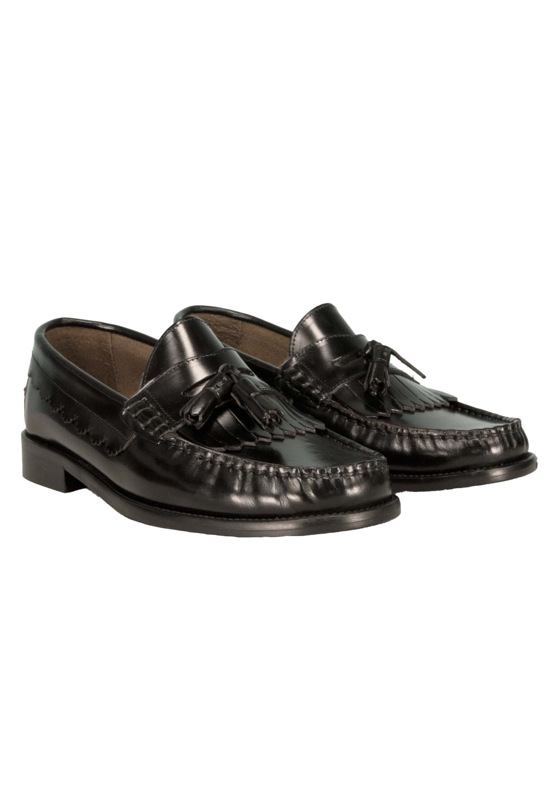 Toral Town Antic Loafers Zwart Tl-town Negro